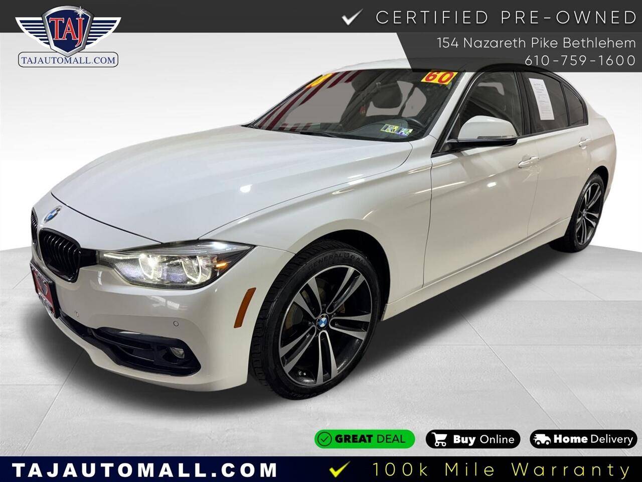 2018 BMW 3 Series 330i — Sedan — 60,145 mi — Bethlehem, PA