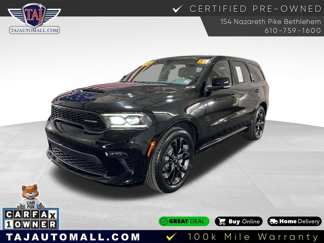 2022 Dodge Durango R/T — SUV — 39,421 mi — Bethlehem, PA