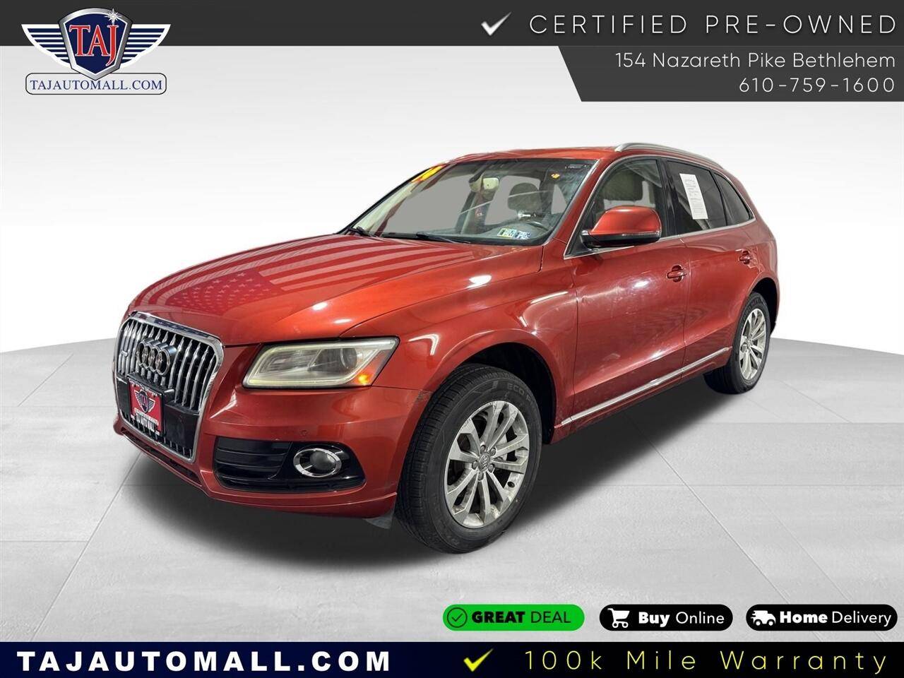 2014 Audi Q5 Premium Plus — SUV — 104,061 mi — Bethlehem, PA