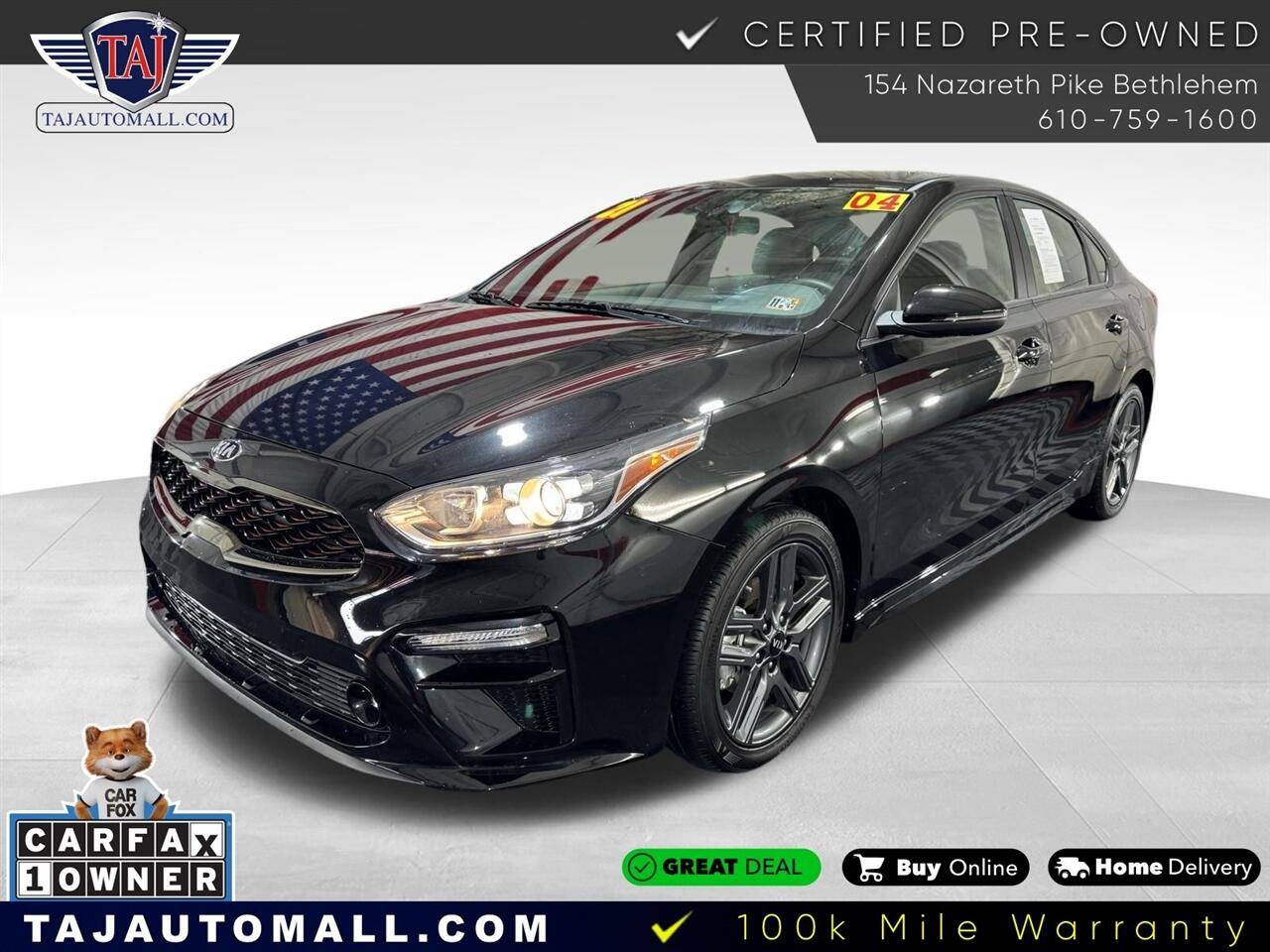2021 Kia Forte GT-Line — Sedan — 3,725 mi — Bethlehem, PA