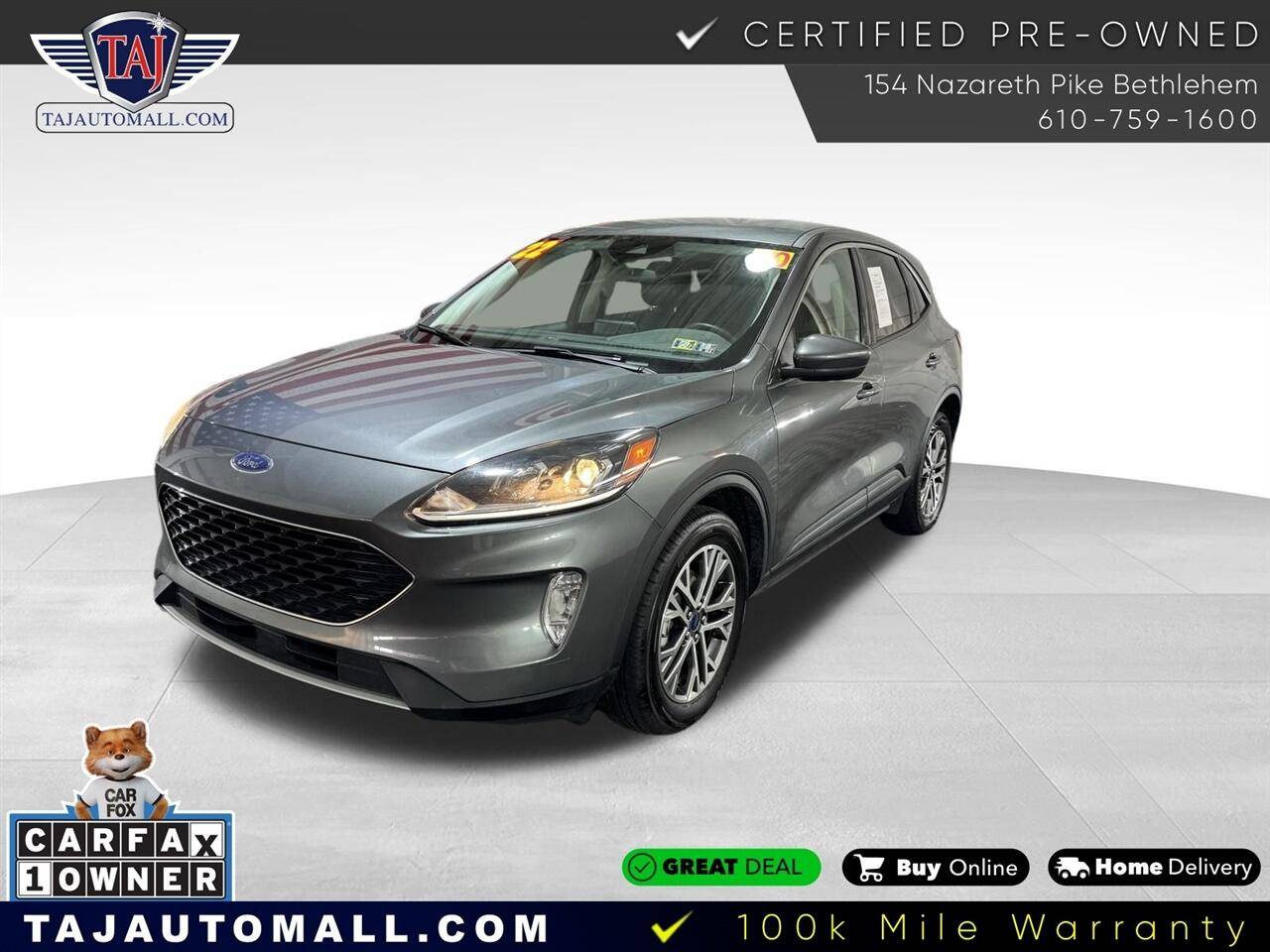 2022 Ford Escape SEL — SUV — 80,013 mi — Bethlehem, PA