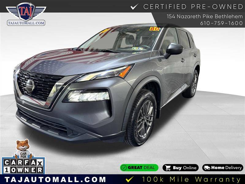 2021 Nissan Rogue S — SUV — 80,471 mi — Bethlehem, PA