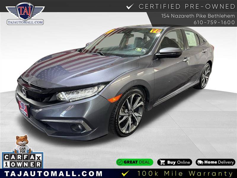 2020 Honda Civic Touring — Sedan — 78,001 mi — Bethlehem, PA