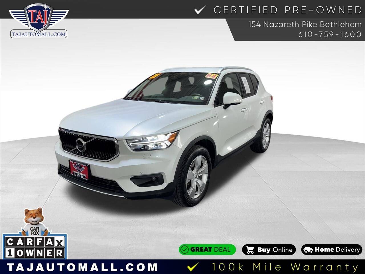 2021 Volvo XC40 Momentum — SUV — 64,158 mi — Bethlehem, PA