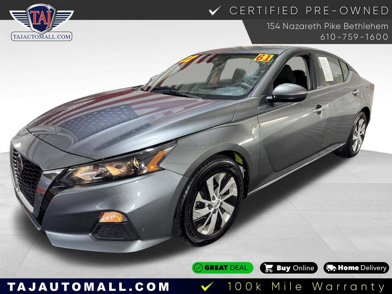 2022 Nissan Altima S — Sedan — 60,613 mi — Bethlehem, PA