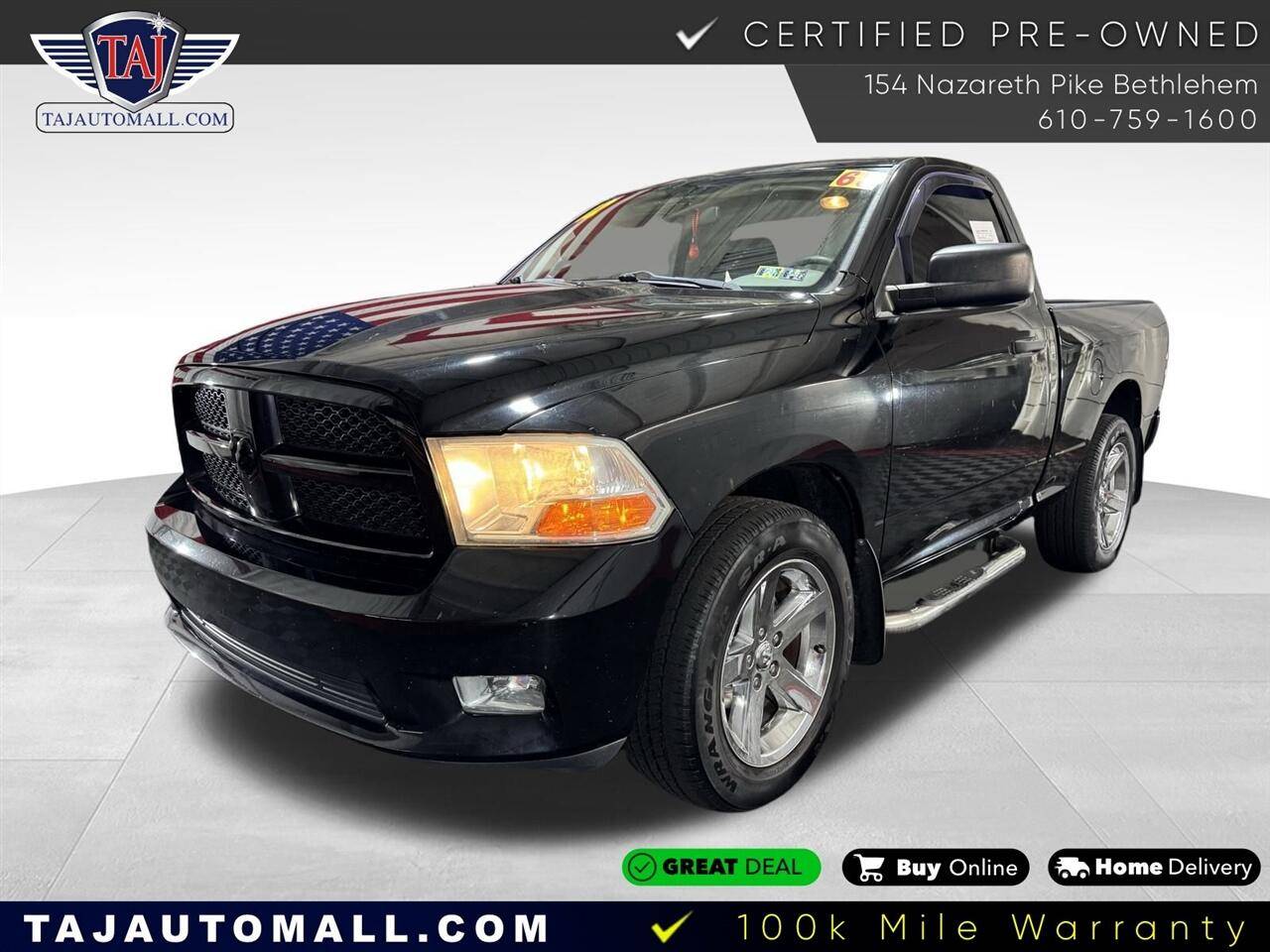 2012 Ram 1500 Express — Pickup Truck — 62,914 mi — Bethlehem, PA