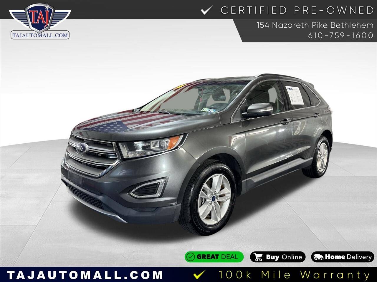2018 Ford Edge SEL — SUV — 115,277 mi — Bethlehem, PA