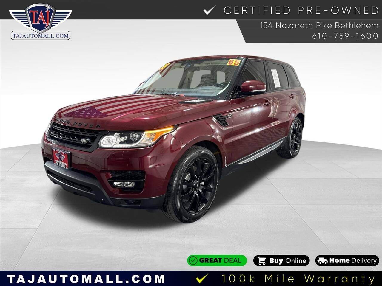 2015 Land Rover Range Rover Sport HSE — SUV — 64,580 mi — Bethlehem, PA
