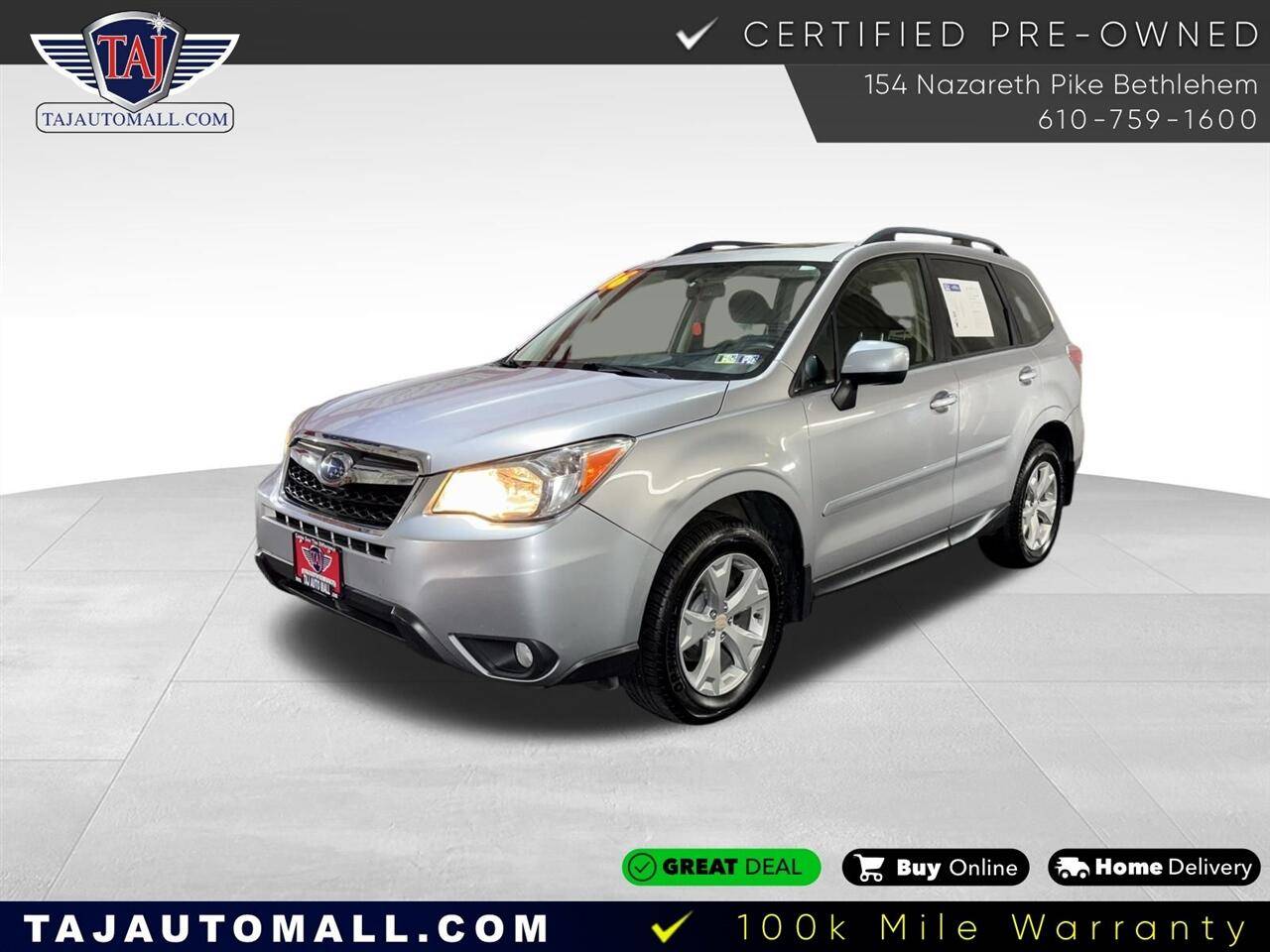 2016 Subaru Forester 2.5i Premium — SUV — 157,259 mi — Bethlehem, PA
