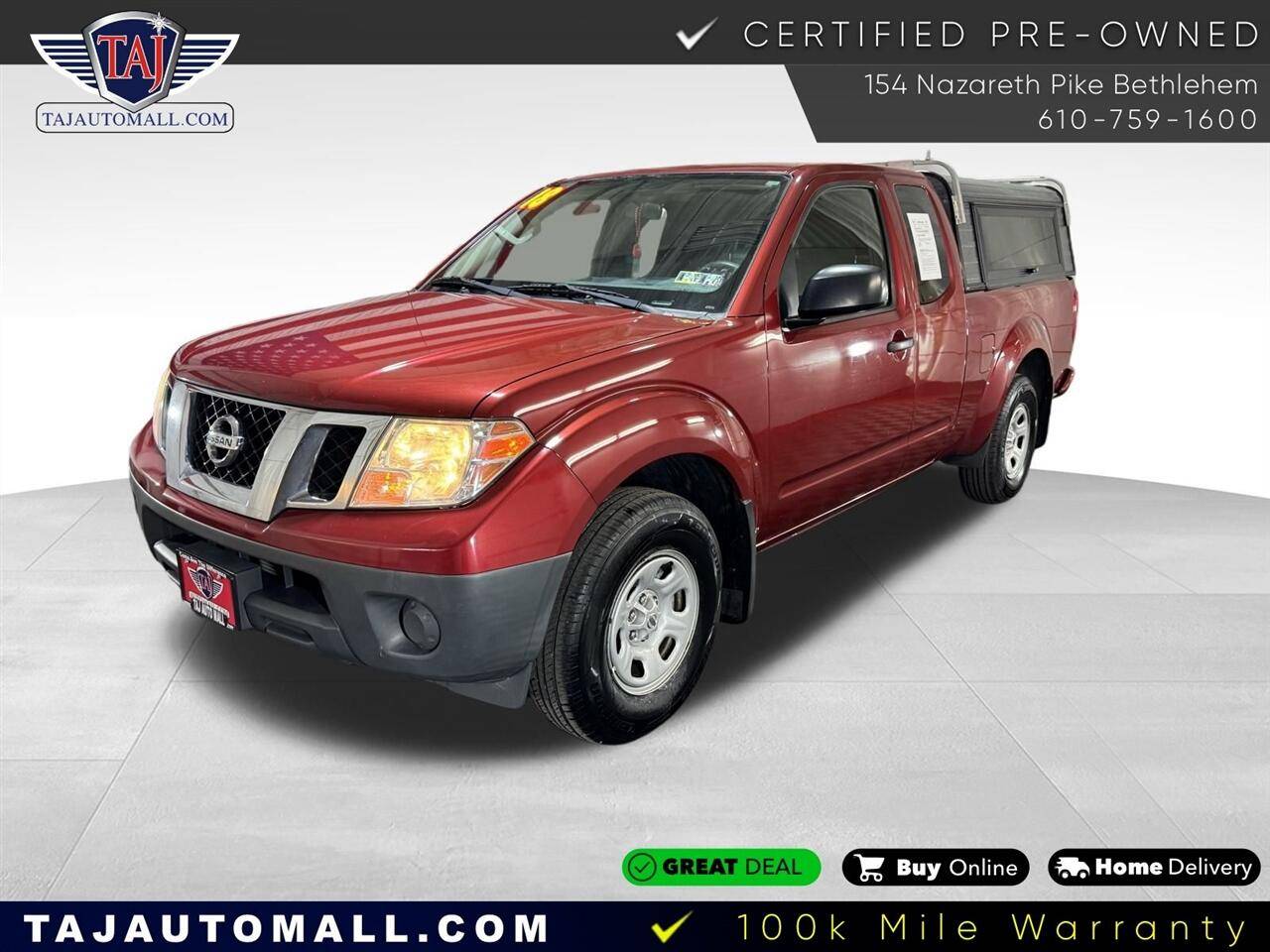 2018 Nissan Frontier S — Pickup Truck — 124,882 mi — Bethlehem, PA