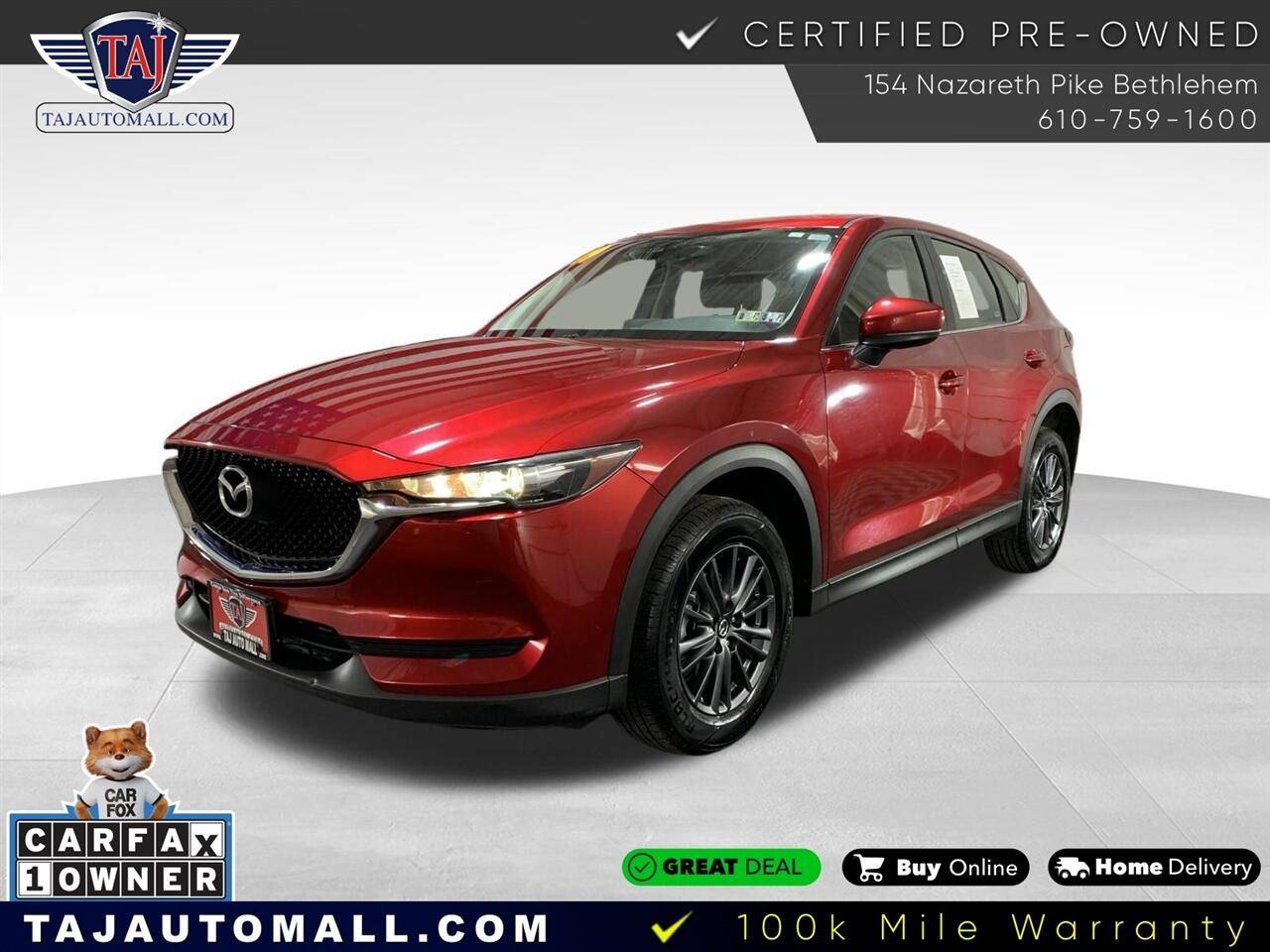 2019 Mazda CX-5 Sport — SUV — 111,505 mi — Bethlehem, PA
