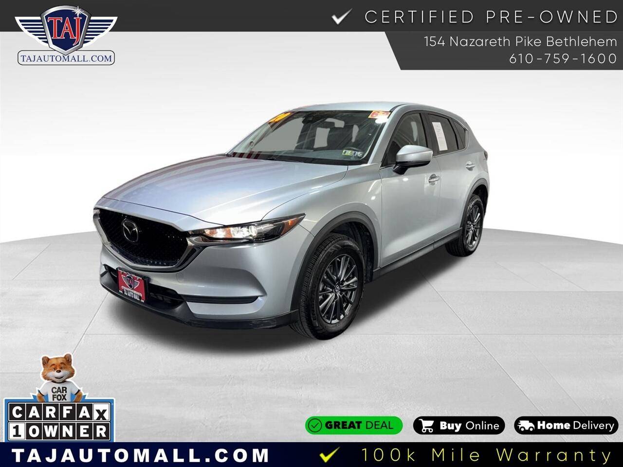 2020 Mazda CX-5 Touring — SUV — 62,368 mi — Bethlehem, PA