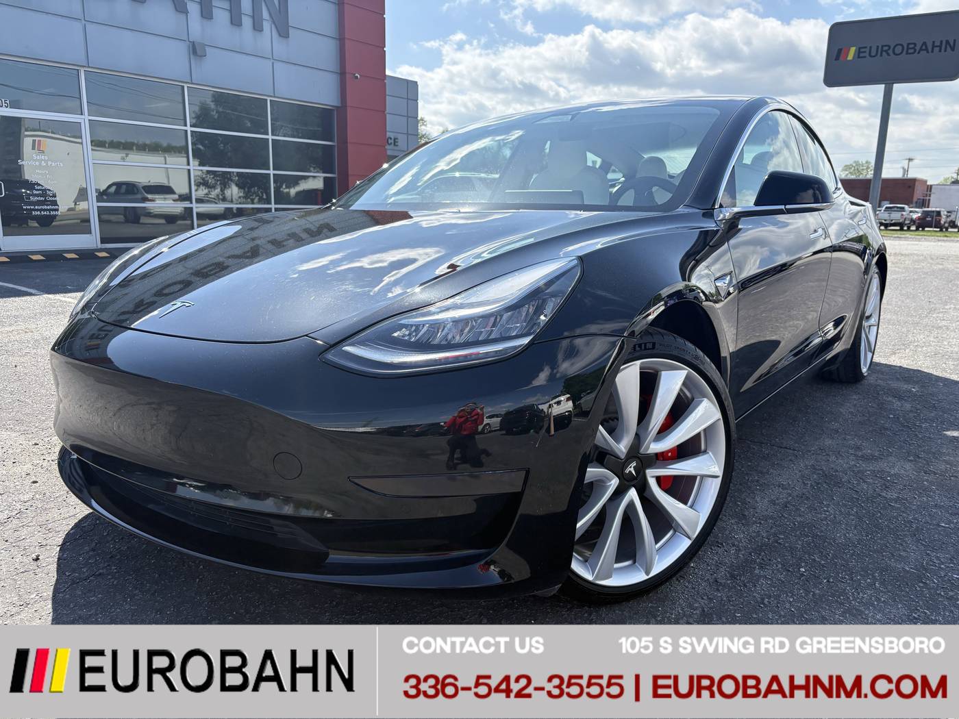 2019 Tesla Model 3 Long Range — Sedan — 33,675 mi — Greensboro, NC