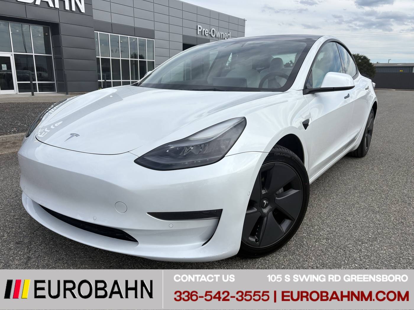 2022 Tesla Model 3 Standard Range Plus — Sedan — 30,975 mi — Greensboro, NC