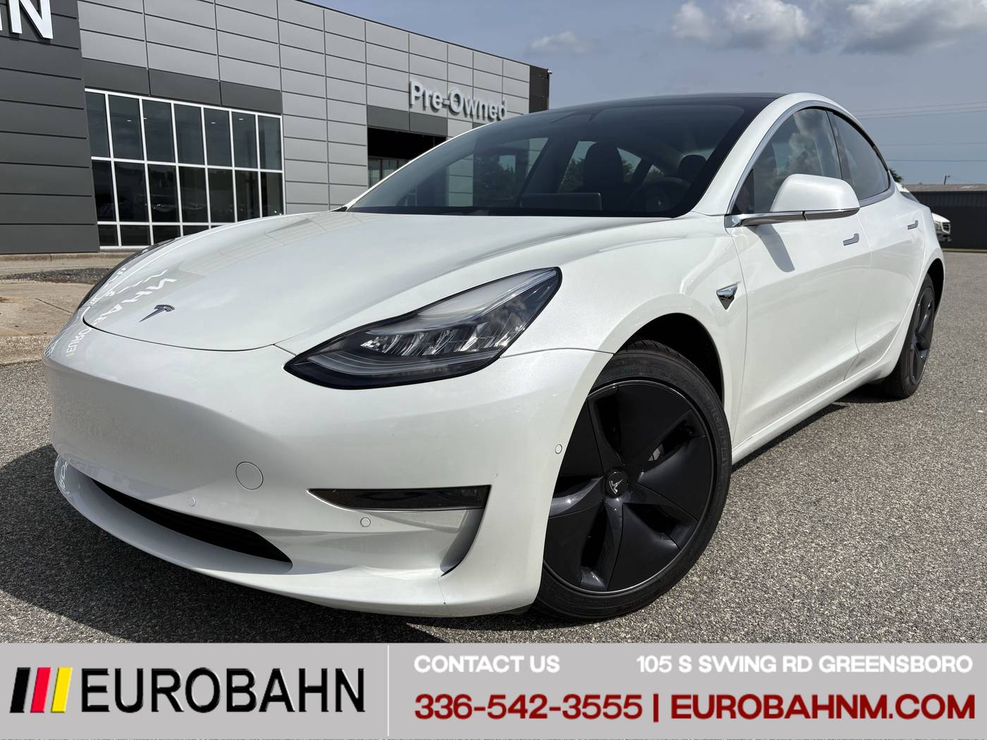 2020 Tesla Model 3 Long Range — Sedan — 56,212 mi — Greensboro, NC