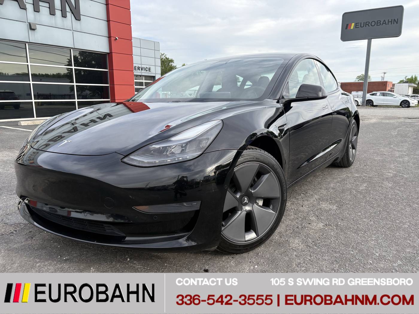 2021 Tesla Model 3 Standard Range Plus — Sedan — 51,747 mi — Greensboro, NC