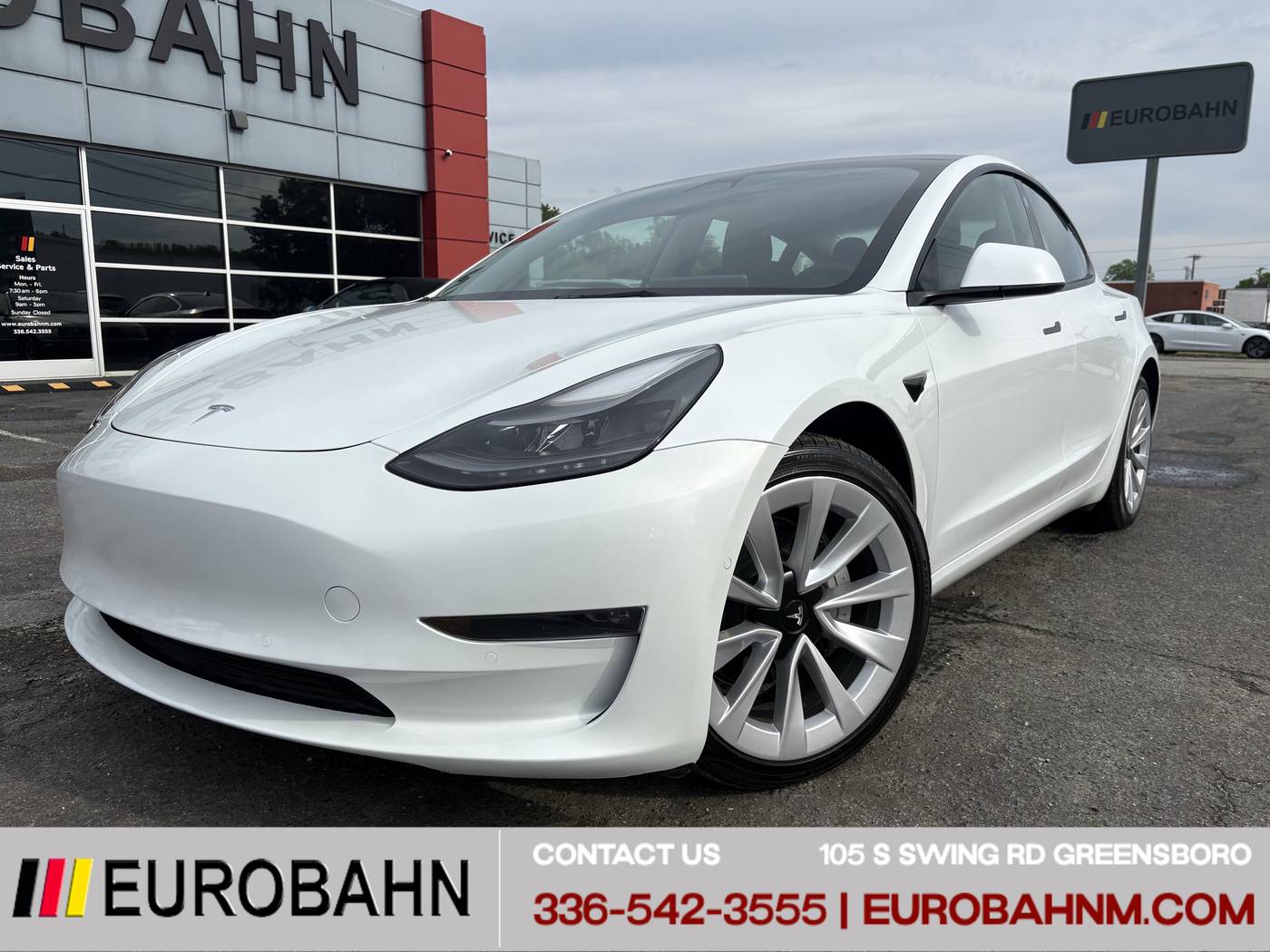 2022 Tesla Model 3 Long Range — Sedan — 52,394 mi — Greensboro, NC