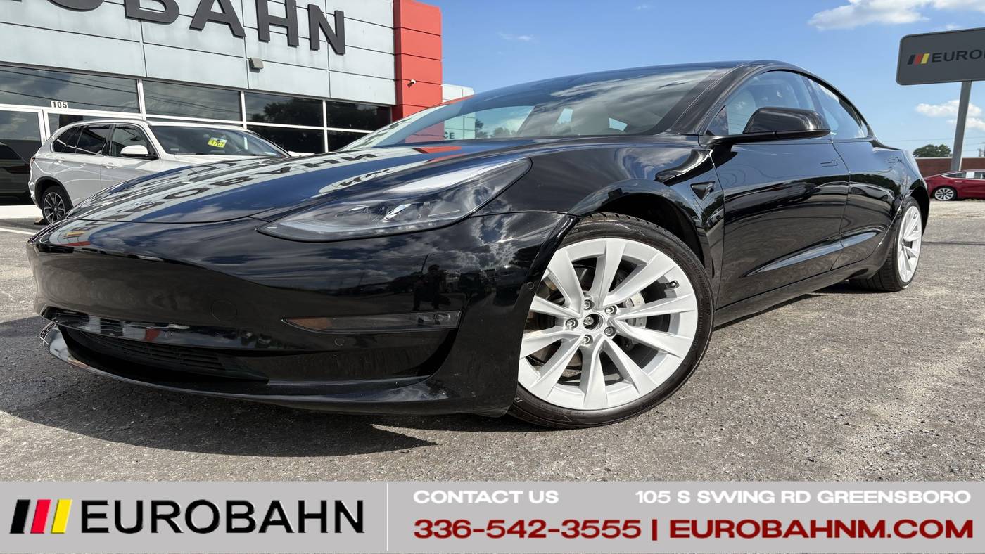 2021 Tesla Model 3 Long Range — Sedan — 35,516 mi — Greensboro, NC