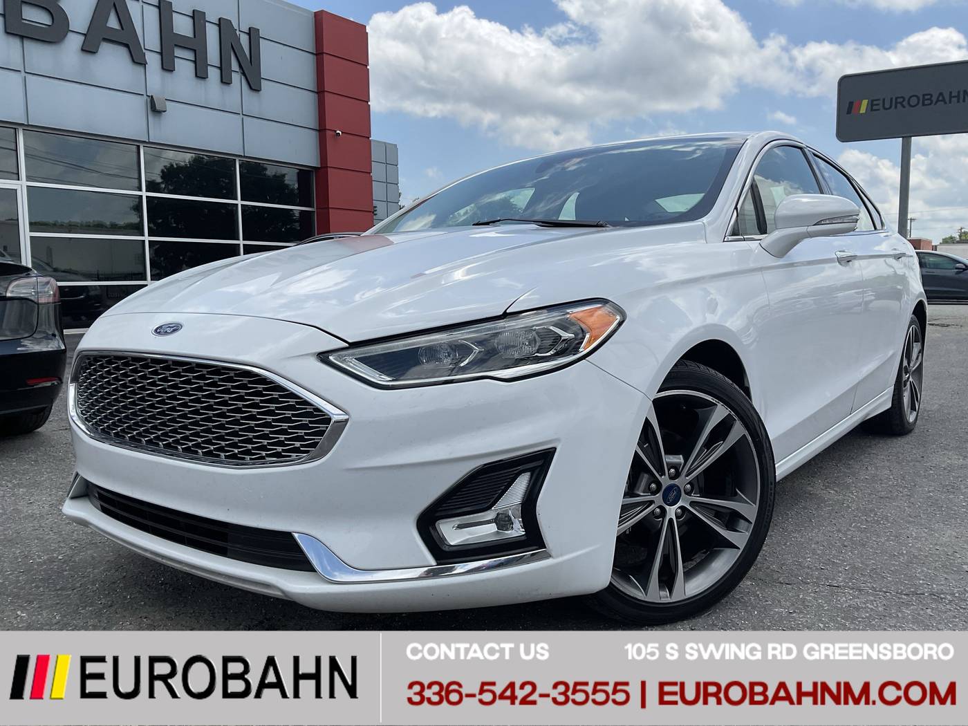 2020 Ford Fusion Titanium — Sedan — 124,137 mi — Greensboro, NC