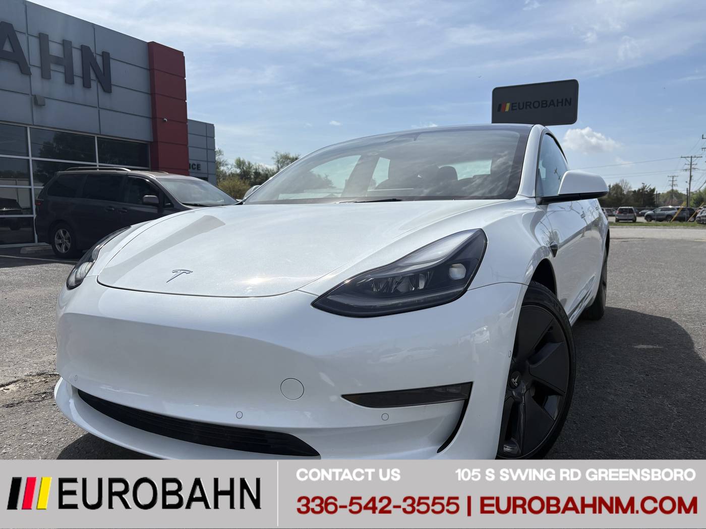 2022 Tesla Model 3 Long Range — Sedan — 37,948 mi — Greensboro, NC