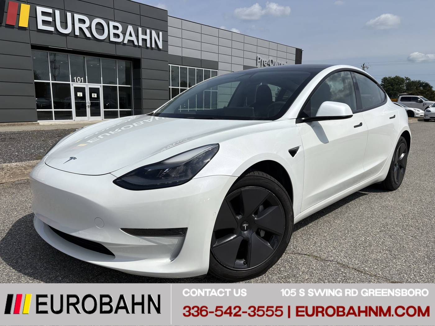 2021 Tesla Model 3 Standard Range Plus — Sedan — 26,908 mi — Greensboro, NC