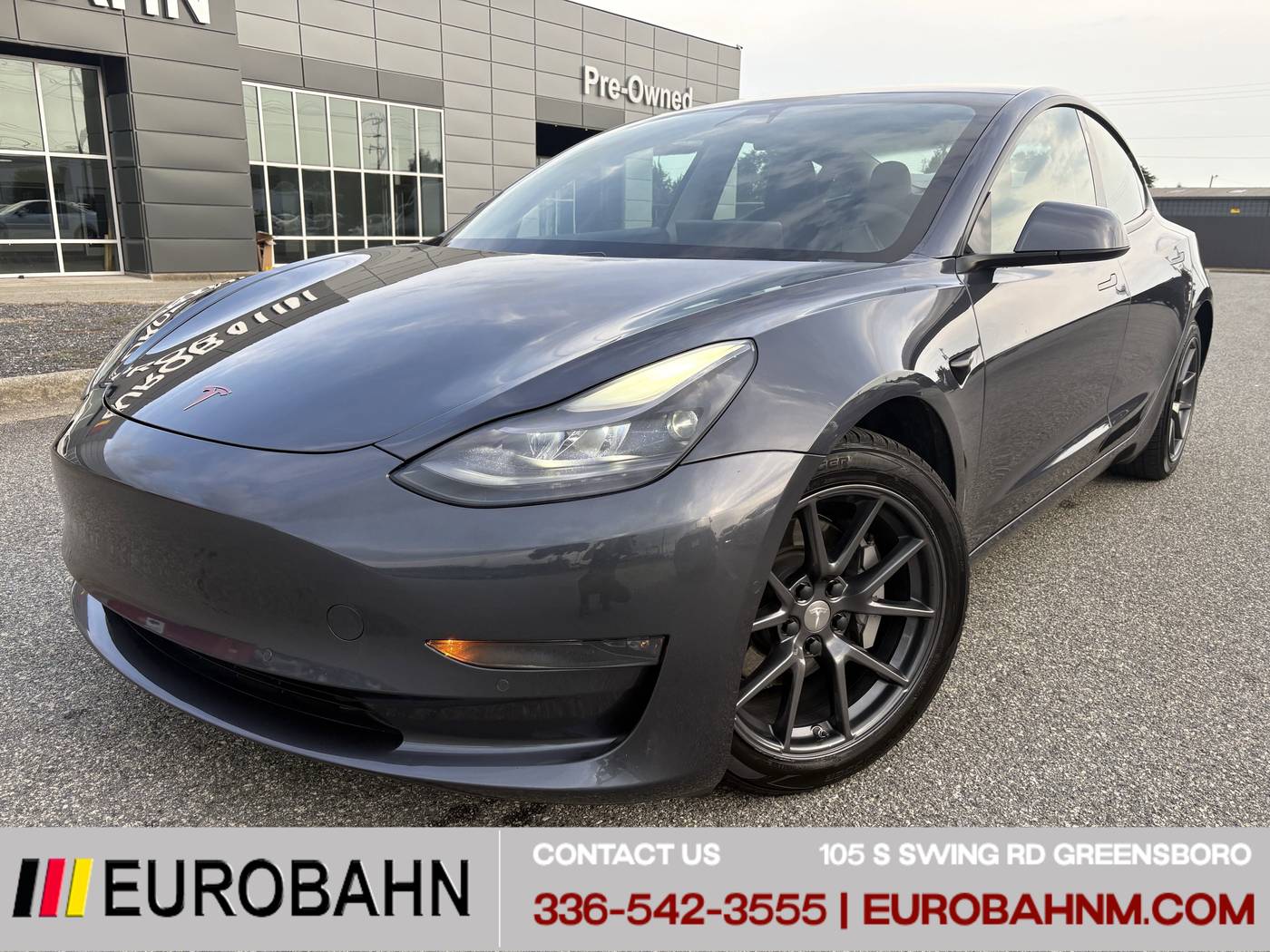 2021 Tesla Model 3 Long Range — Sedan — 55,238 mi — Greensboro, NC