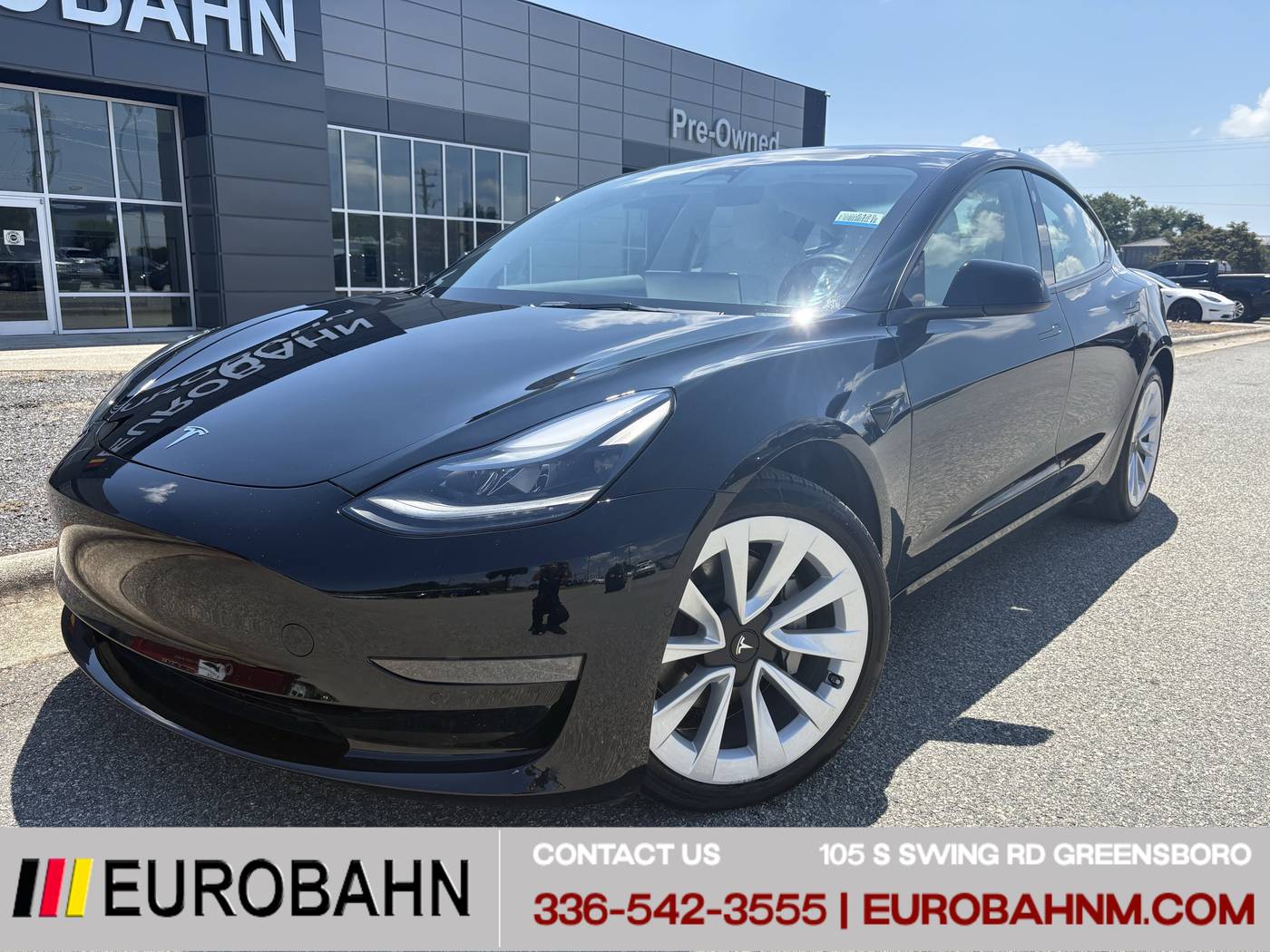2022 Tesla Model 3 Standard Range Plus — Sedan — 47,768 mi — Greensboro, NC