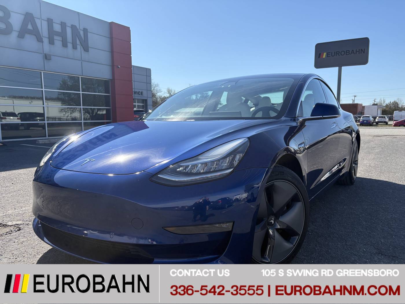 2020 Tesla Model 3 Long Range — Sedan — 47,432 mi — Greensboro, NC
