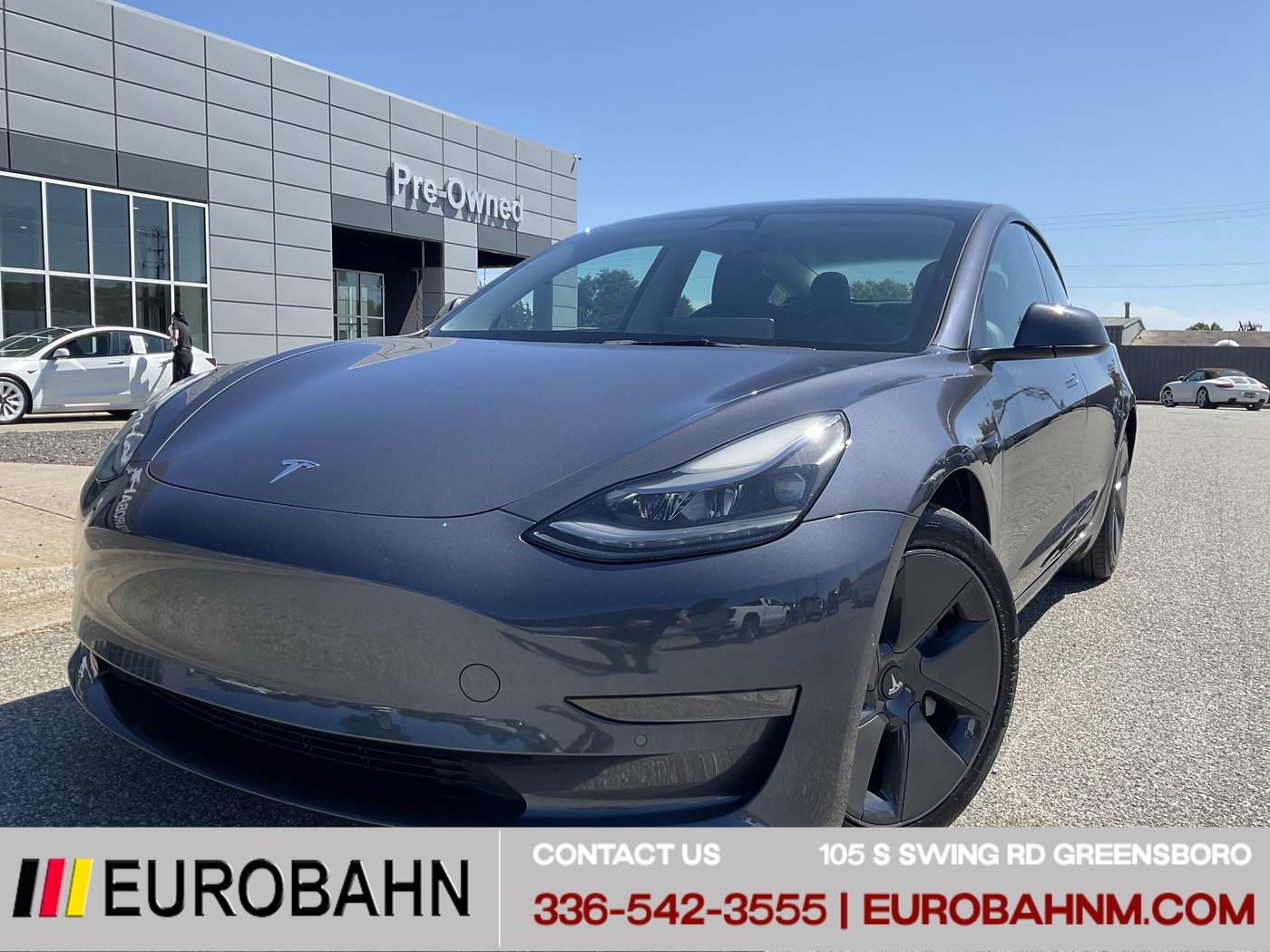 2022 Tesla Model 3 Standard Range Plus — Sedan — 36,024 mi — Greensboro, NC