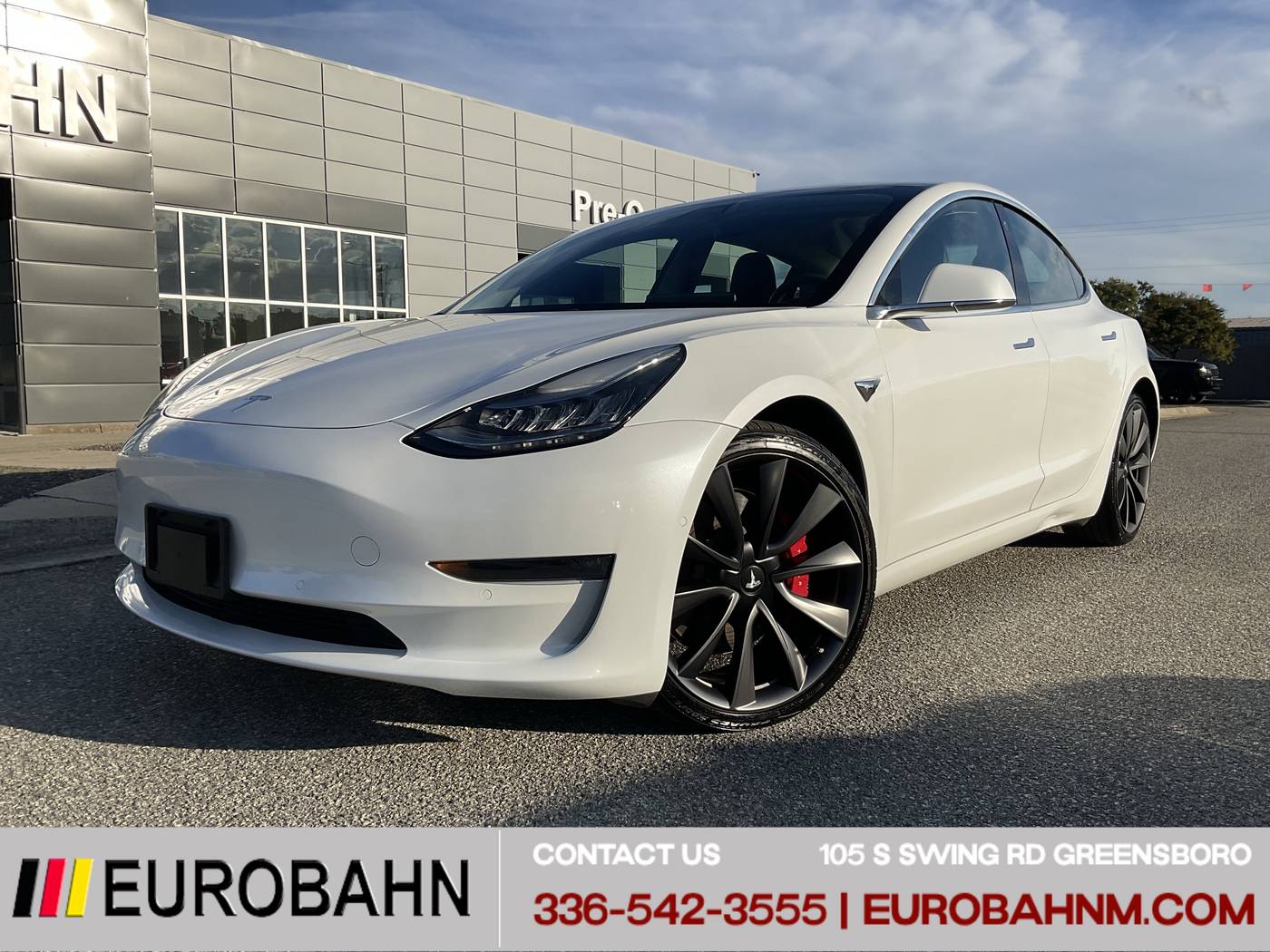 2020 Tesla Model 3 Performance — Sedan — 35,240 mi — Greensboro, NC