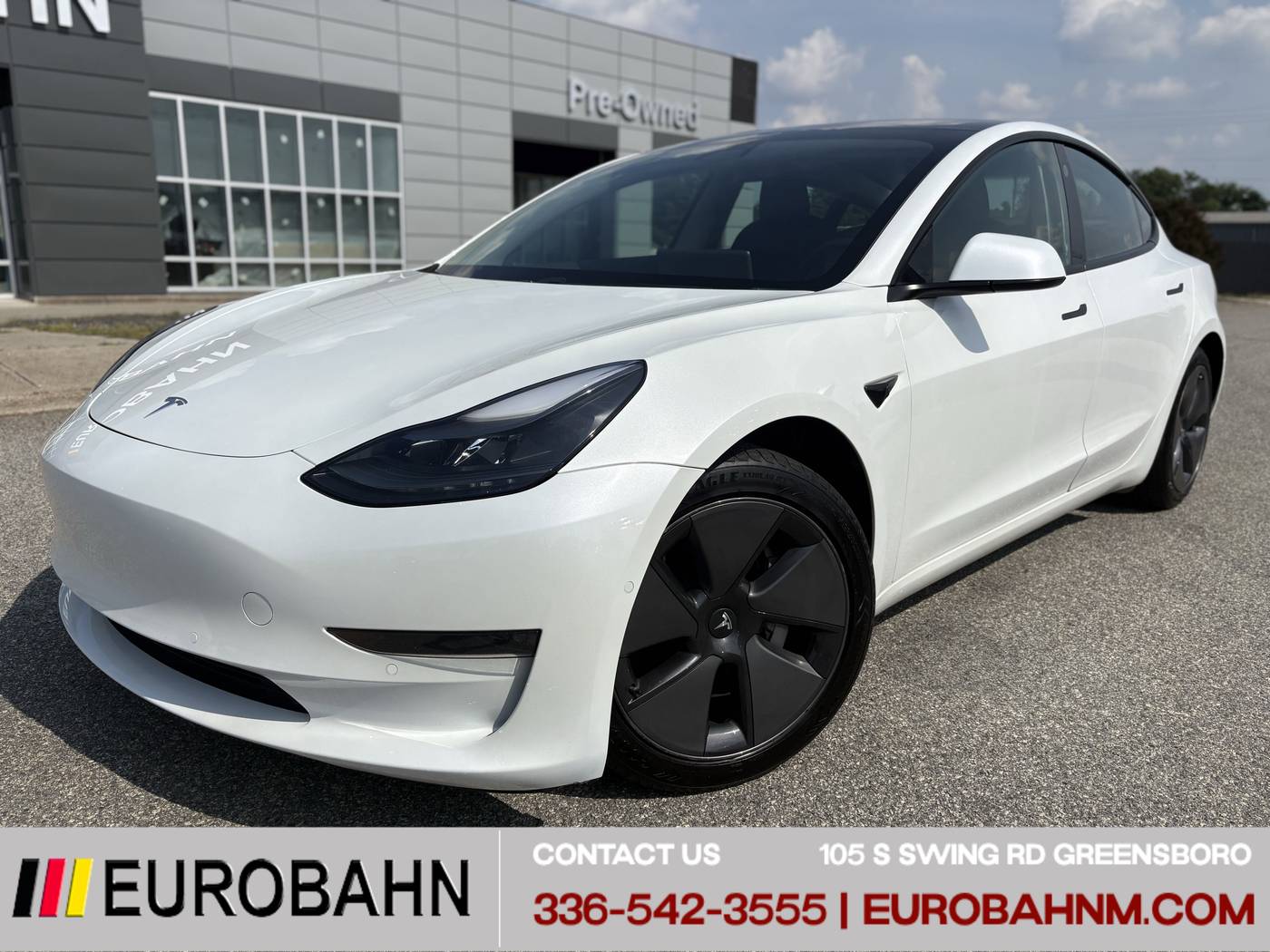 2021 Tesla Model 3 Standard Range Plus — Sedan — 56,216 mi — Greensboro, NC