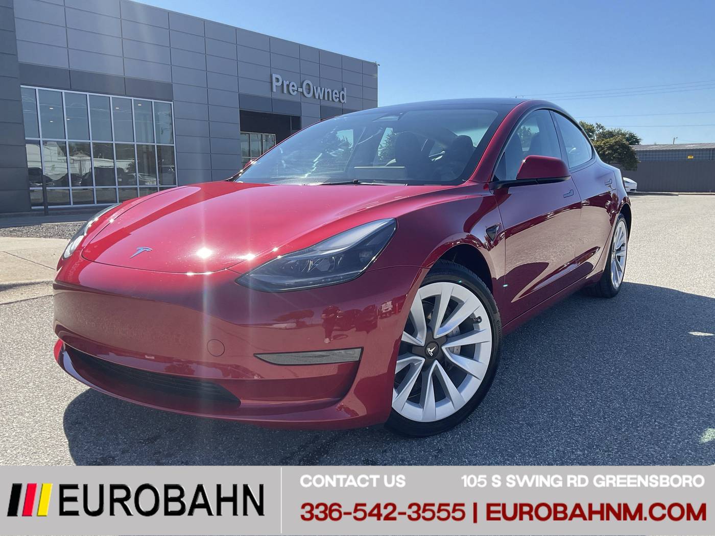 2023 Tesla Model 3 Model 3 — Sedan — 21,412 mi — Greensboro, NC