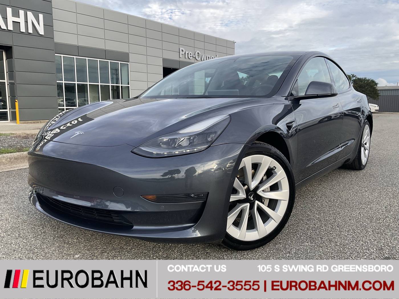 2022 Tesla Model 3 Standard Range Plus — Sedan — 33,631 mi — Greensboro, NC