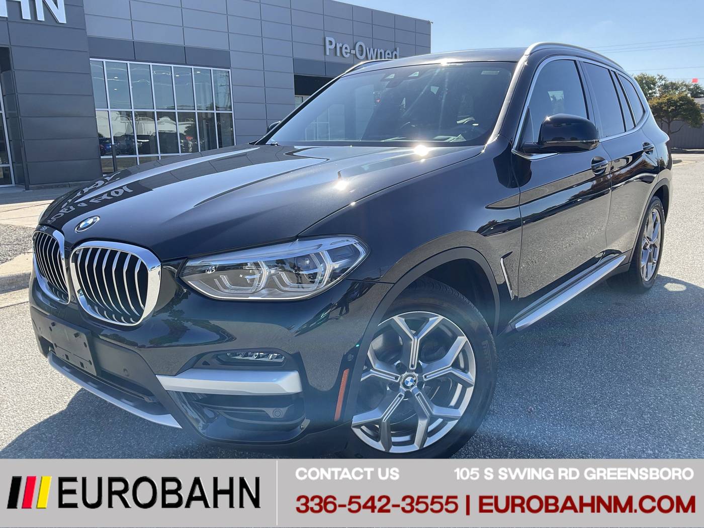 2021 BMW X3 30i — SUV — 58,783 mi — Greensboro, NC