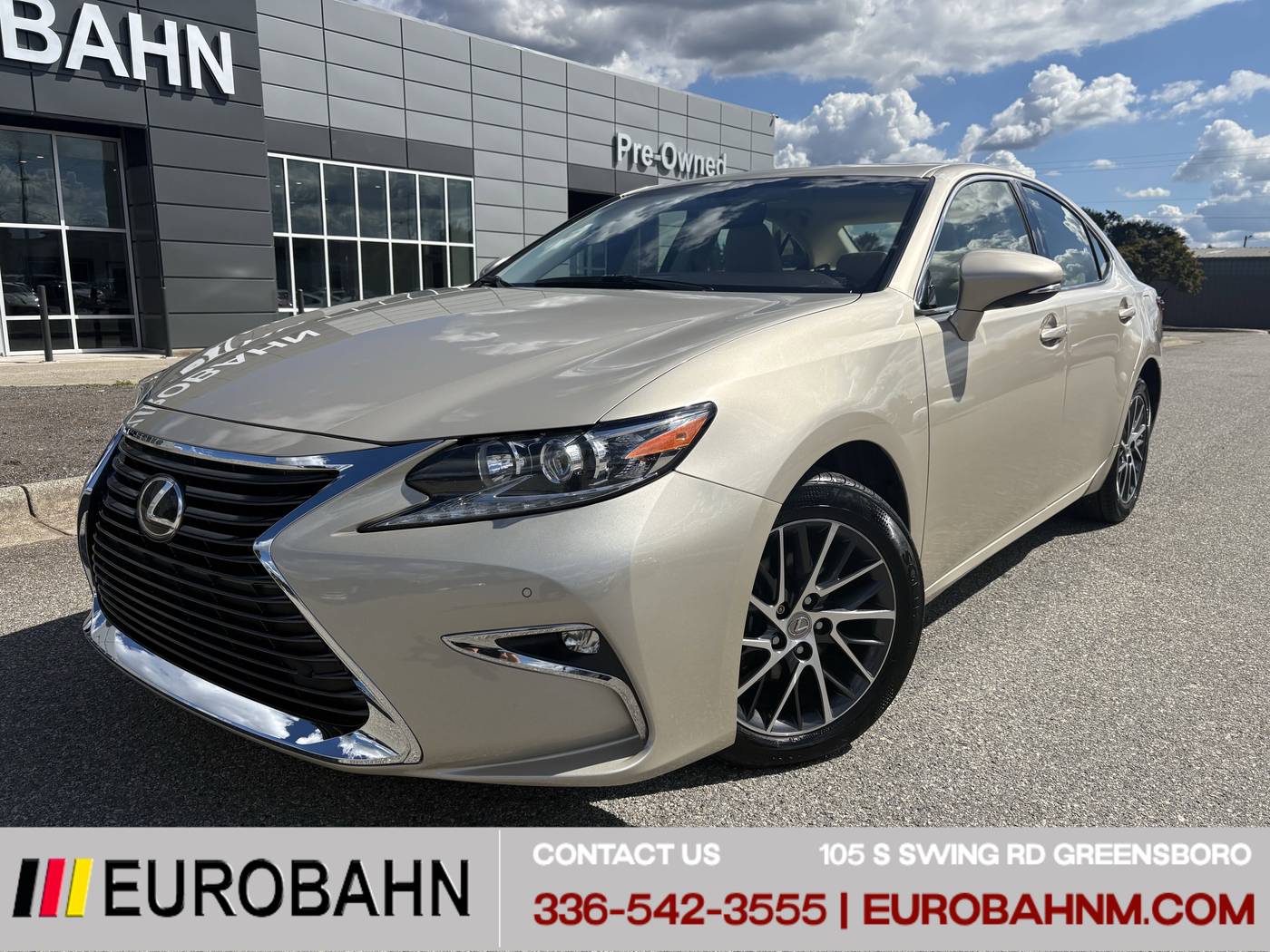 2016 Lexus ES ES 350 — Sedan — 73,589 mi — Greensboro, NC