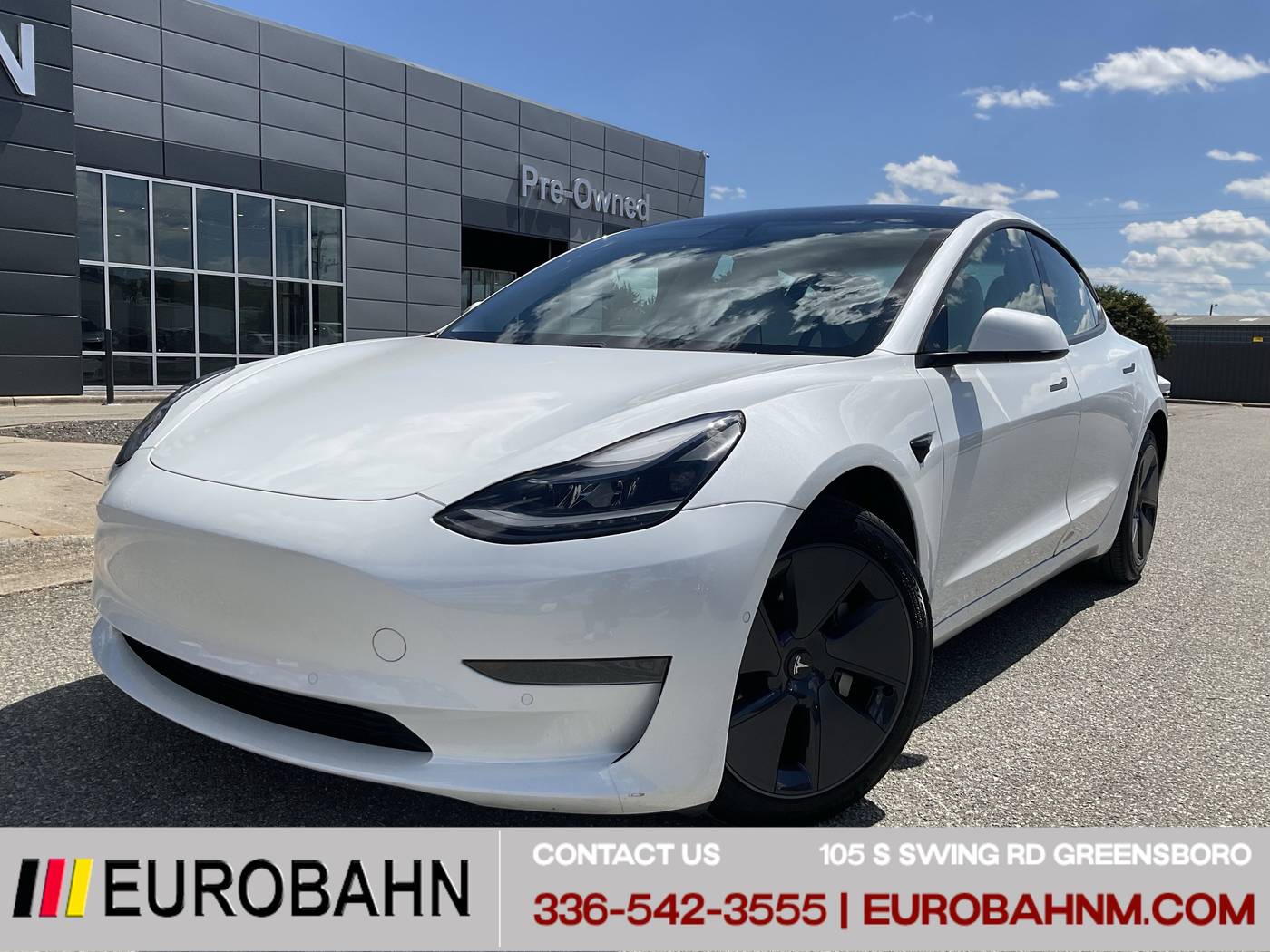 2021 Tesla Model 3 Standard Range Plus — Sedan — 31,914 mi — Greensboro, NC