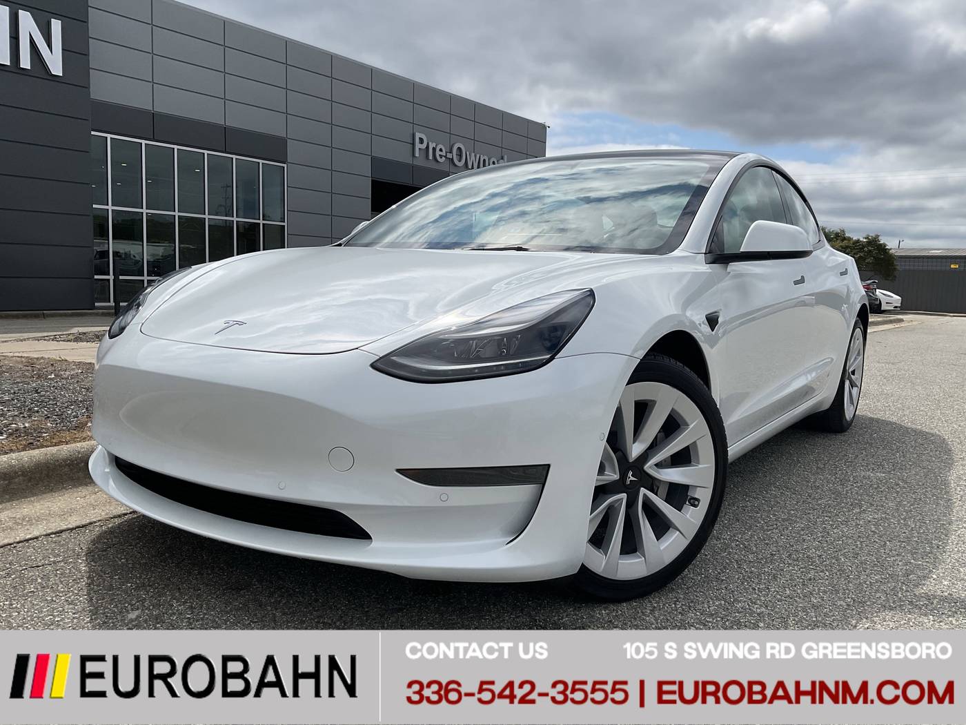 2022 Tesla Model 3 Standard Range Plus — Sedan — 15,858 mi — Greensboro, NC