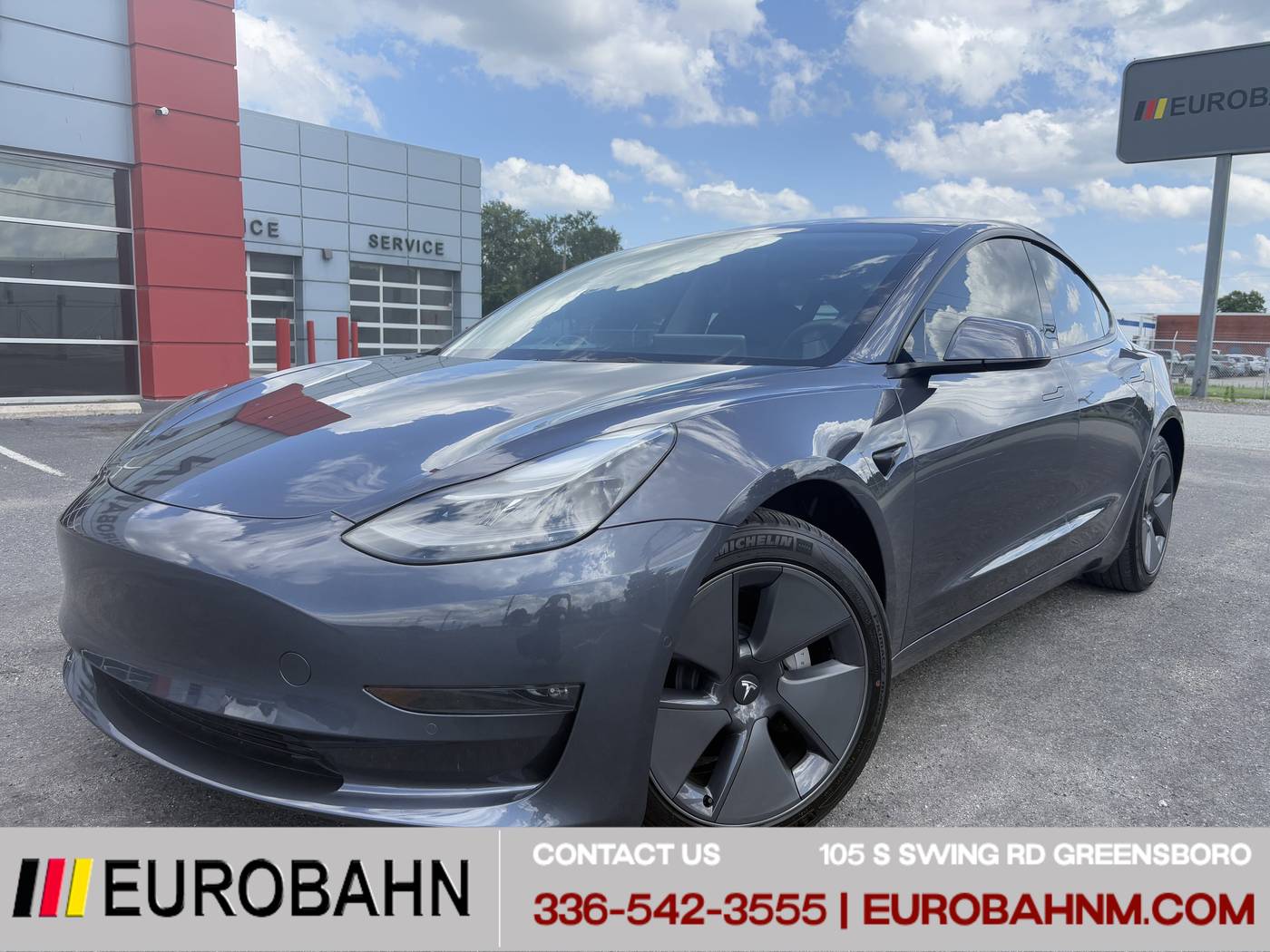 2022 Tesla Model 3 Long Range — Sedan — 37,214 mi — Greensboro, NC