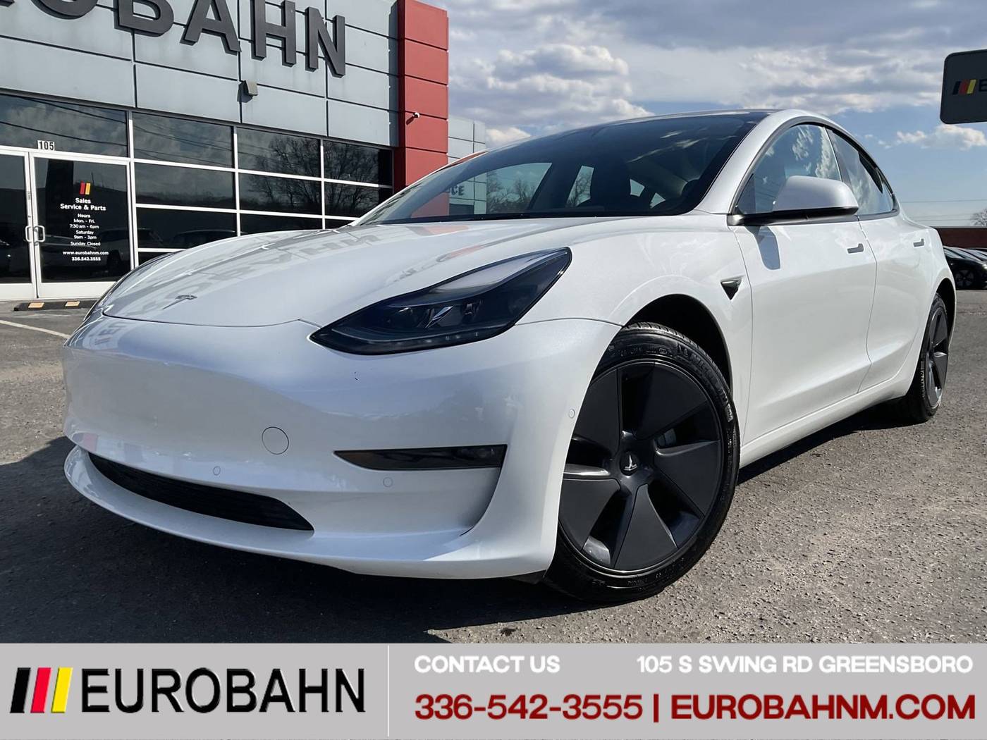 2022 Tesla Model 3 Long Range — Sedan — 19,375 mi — Greensboro, NC
