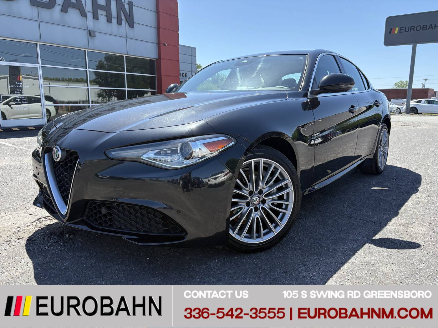 2017 Alfa Romeo Giulia Ti — Sedan — 55,158 mi — Greensboro, NC