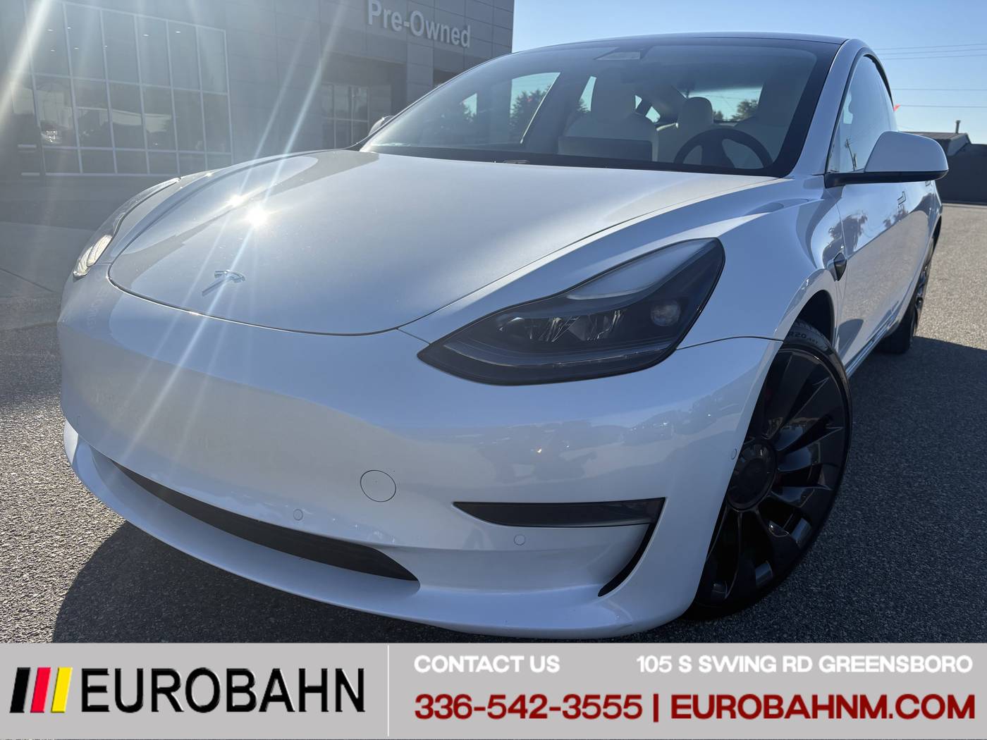 2021 Tesla Model 3 Performance — Sedan — 33,227 mi — Greensboro, NC