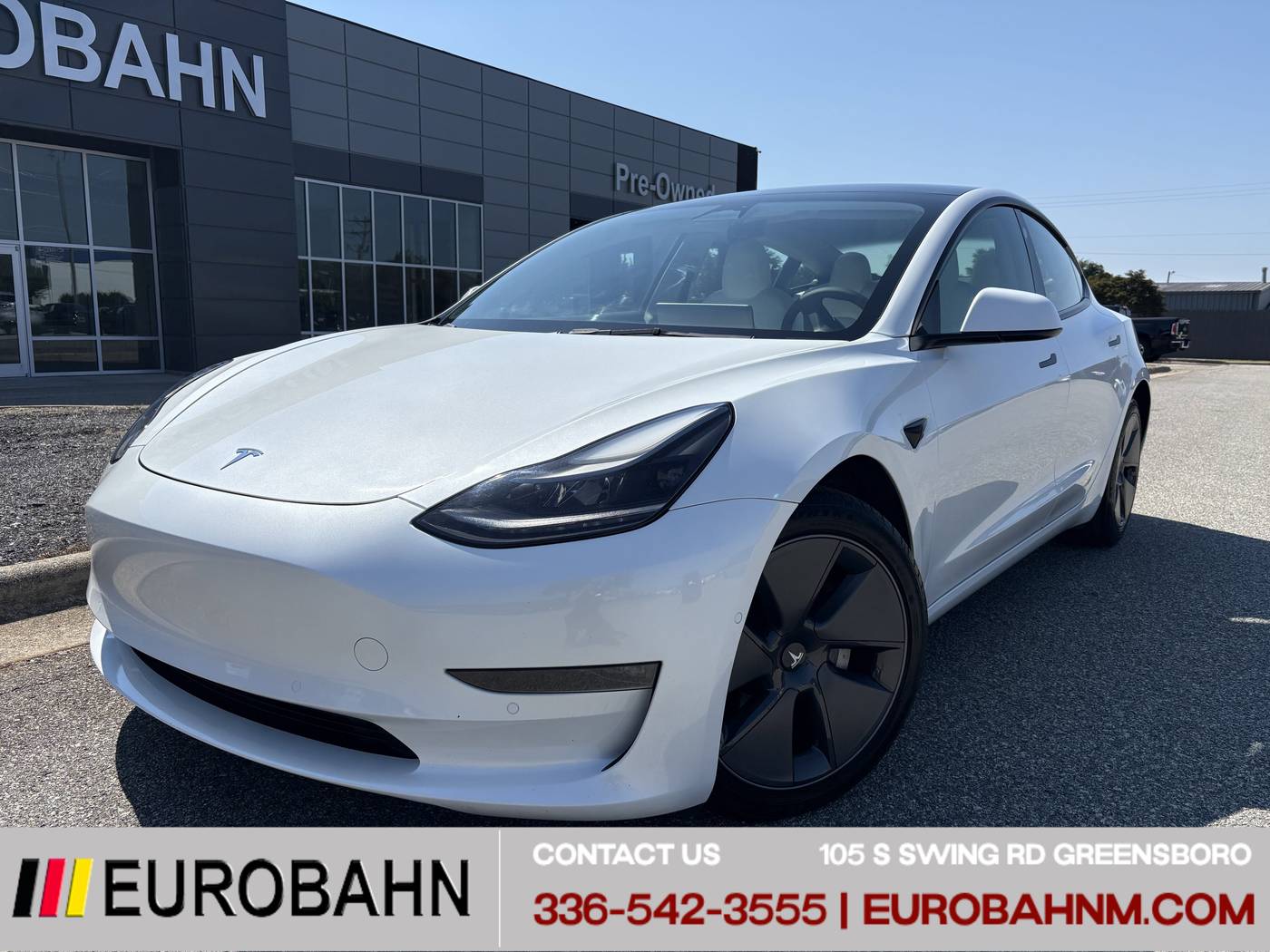 2022 Tesla Model 3 Long Range — Sedan — 60,585 mi — Greensboro, NC