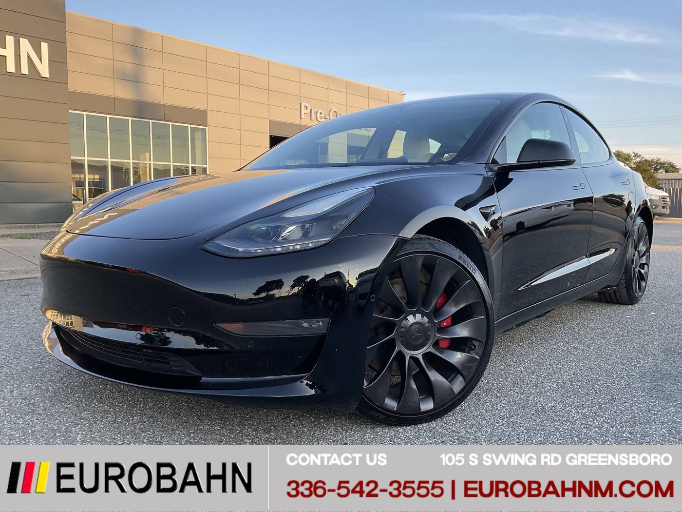 2022 Tesla Model 3 Performance — Sedan — 75,844 mi — Greensboro, NC
