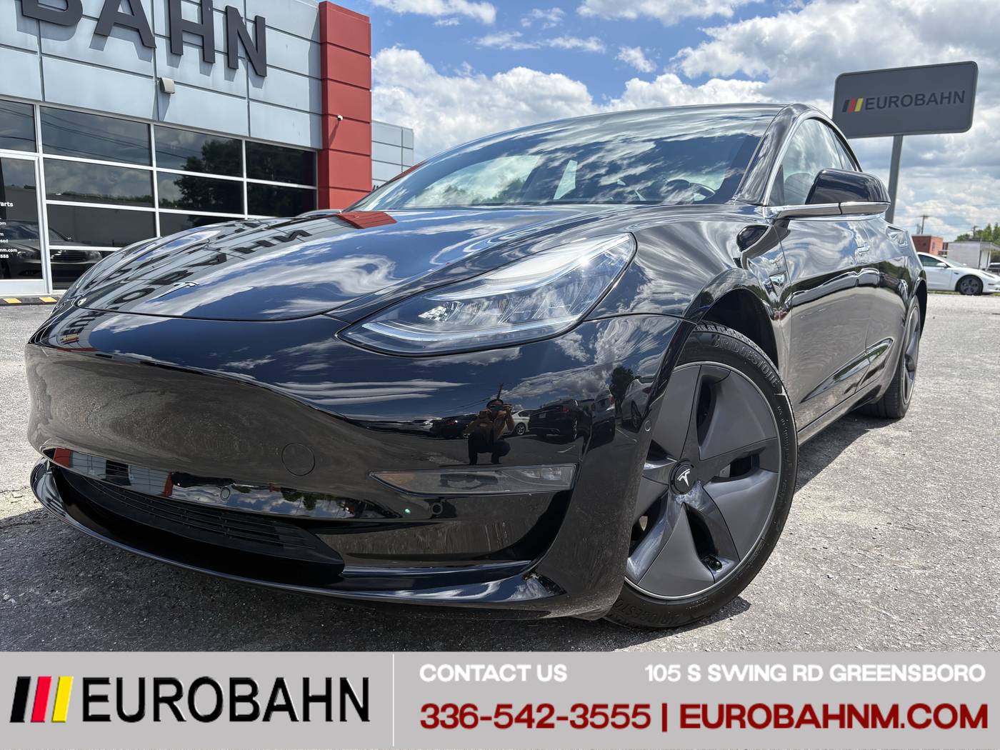 2019 Tesla Model 3 Mid Range — Sedan — 42,790 mi — Greensboro, NC