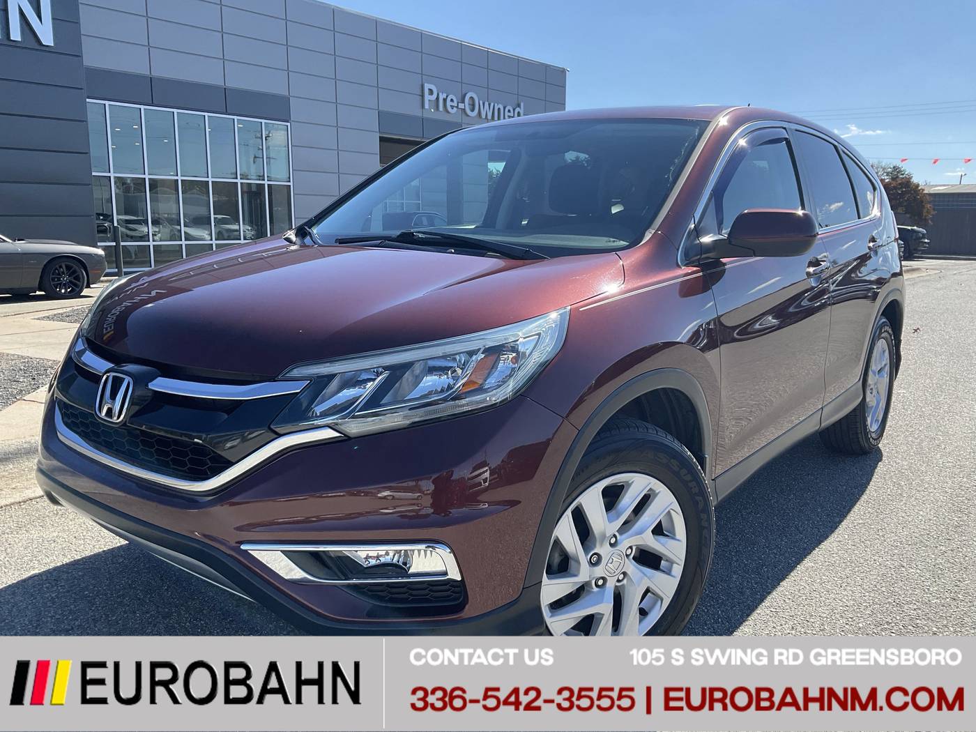 2016 Honda CR-V EX — SUV — 75,531 mi — Greensboro, NC