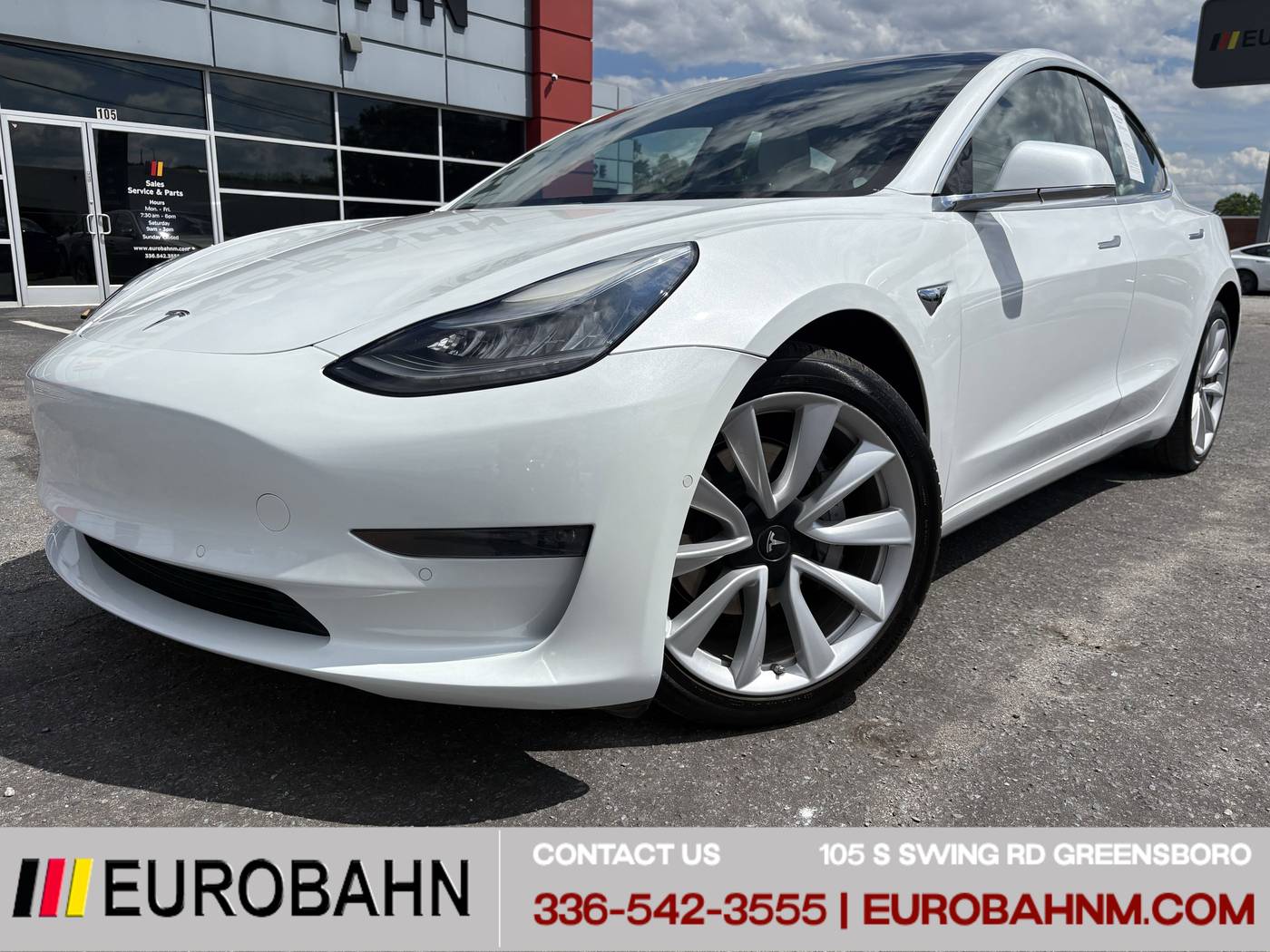 2020 Tesla Model 3 Long Range — Sedan — 70,682 mi — Greensboro, NC