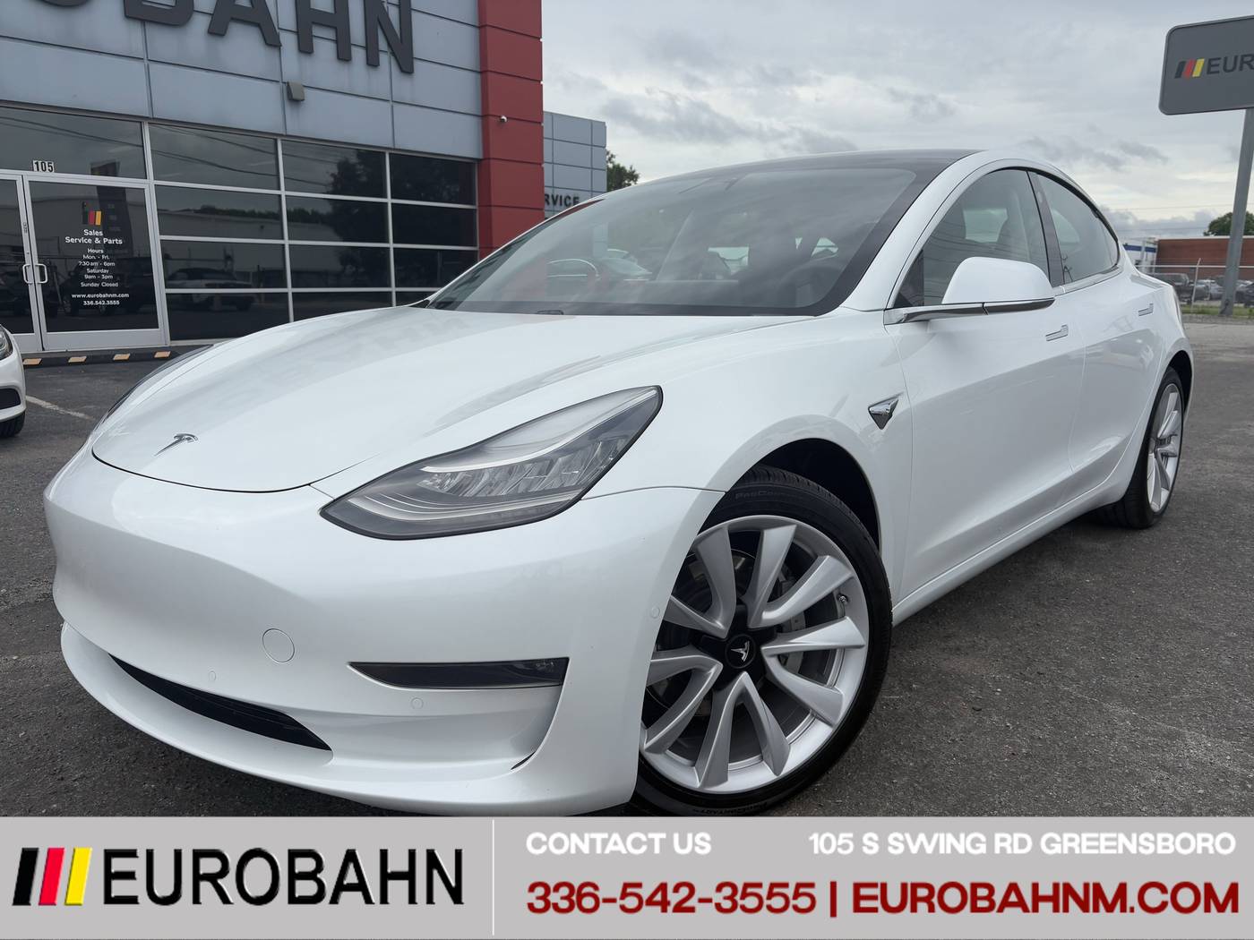 2020 Tesla Model 3 Long Range — Sedan — 52,458 mi — Greensboro, NC