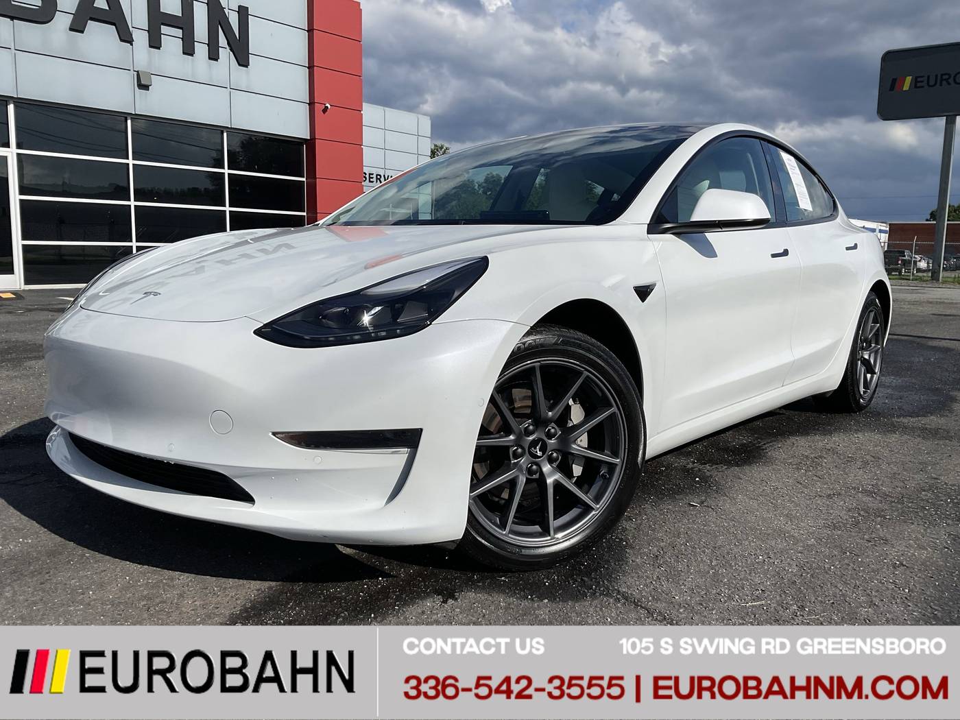 2022 Tesla Model 3 Standard Range Plus — Sedan — 57,233 mi — Greensboro, NC