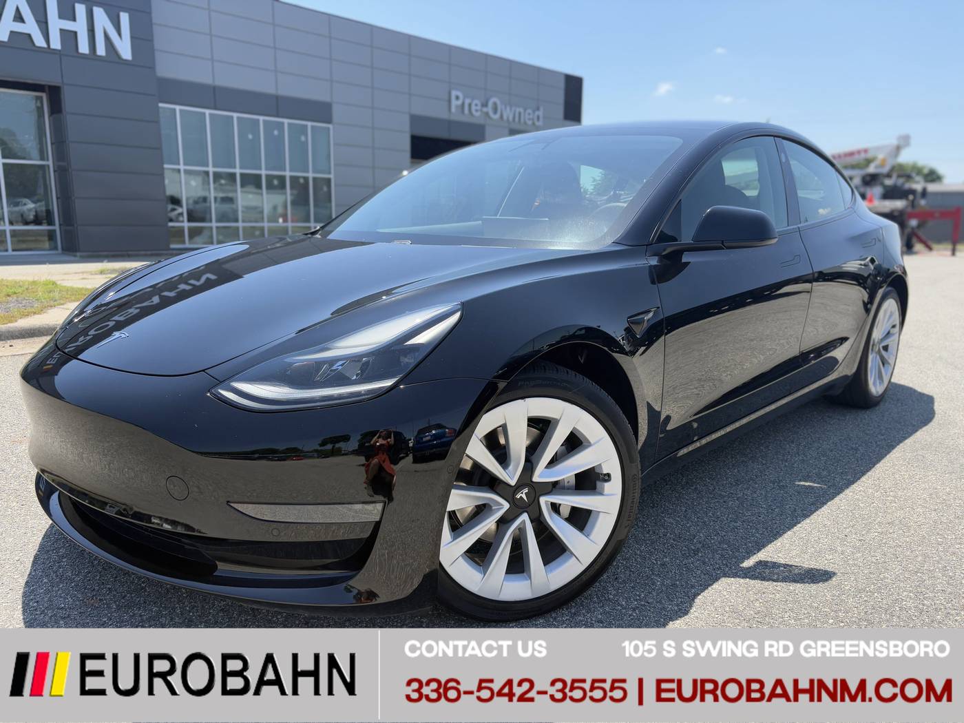 2021 Tesla Model 3 Standard Range Plus — Sedan — 30,355 mi — Greensboro, NC