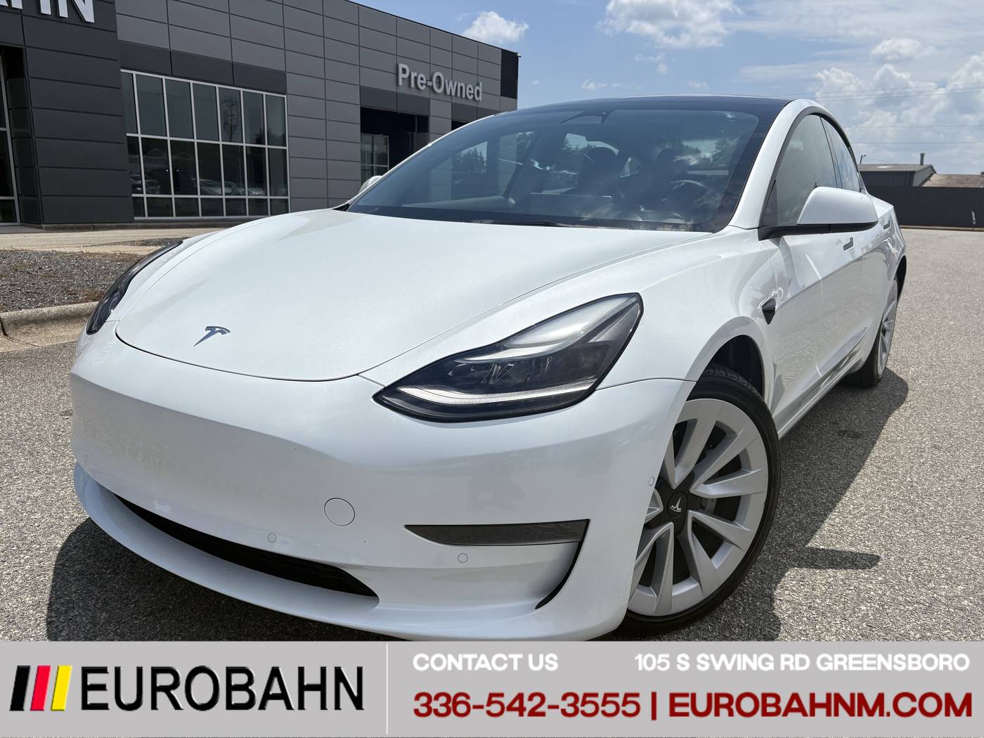 2022 Tesla Model 3 Standard Range Plus — Sedan — 26,332 mi — Greensboro, NC